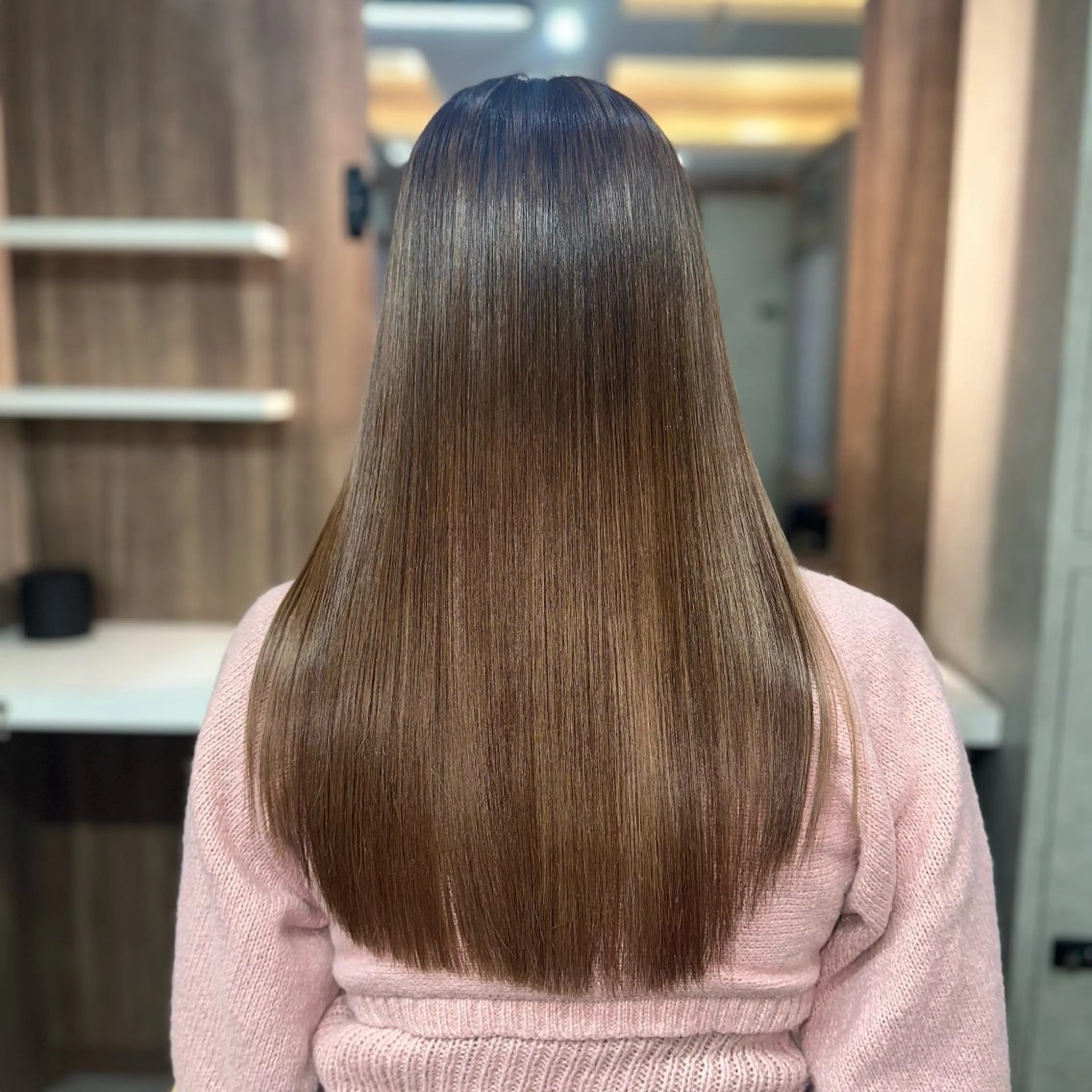 ロング カラー パーマ 縮毛矯正 【髪質改善特化】 tamのヘアスタイル