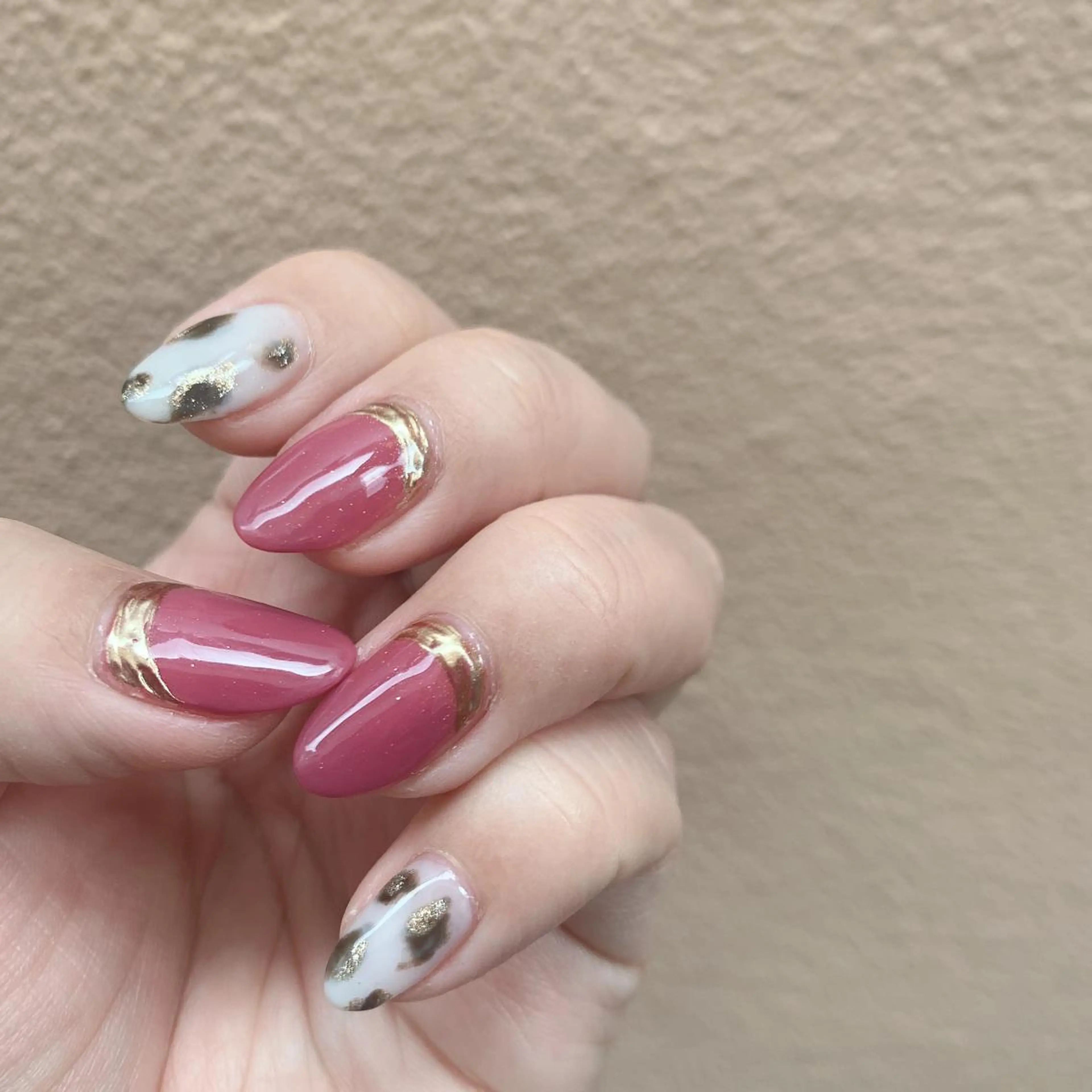 ネイル アニマル柄 高橋 実和子のマツエク・マツパデザイン