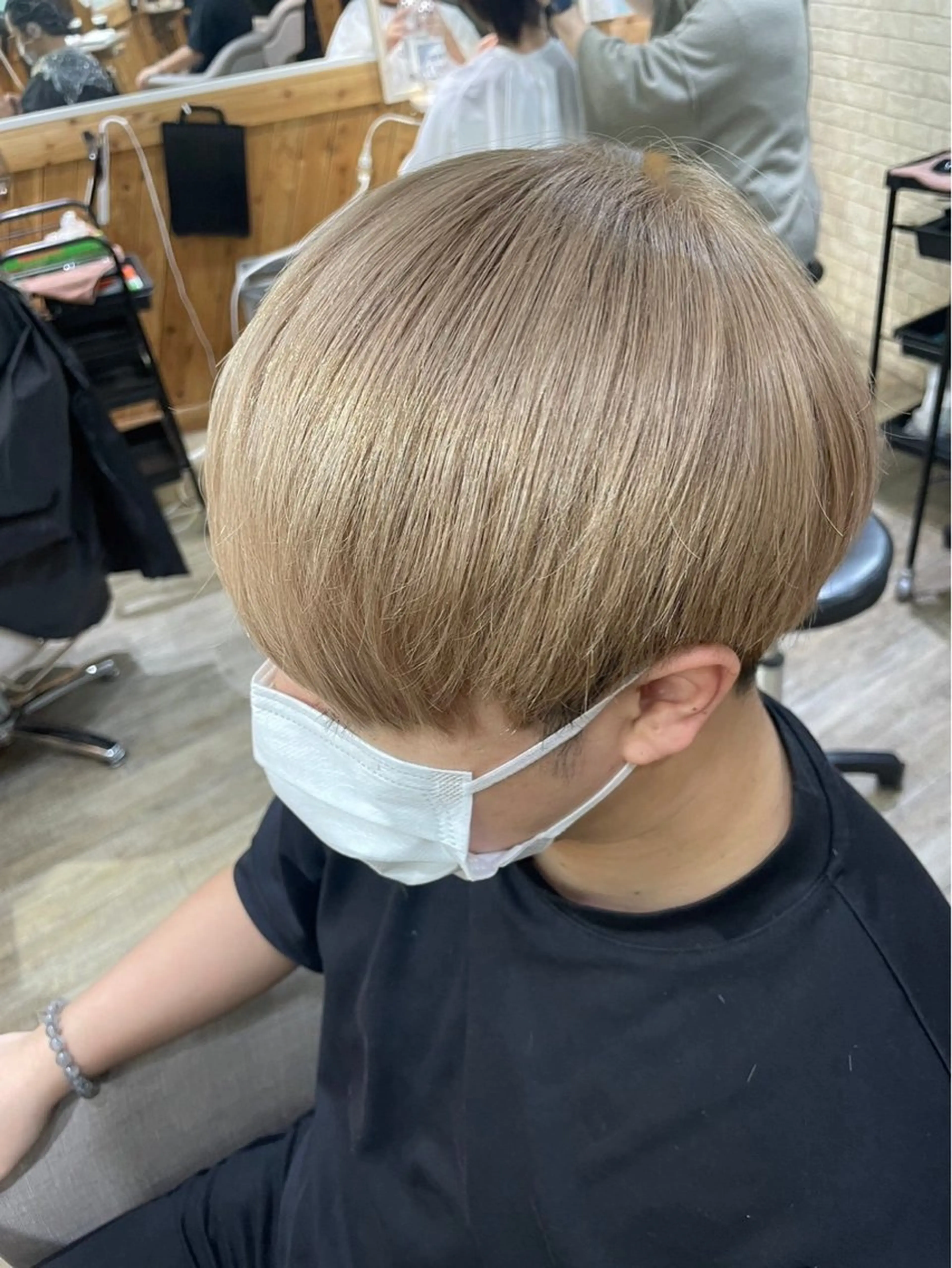 ショート カラー メンズ CORE(コア)新宿所属・セキ ユキ🦋のヘアスタイル