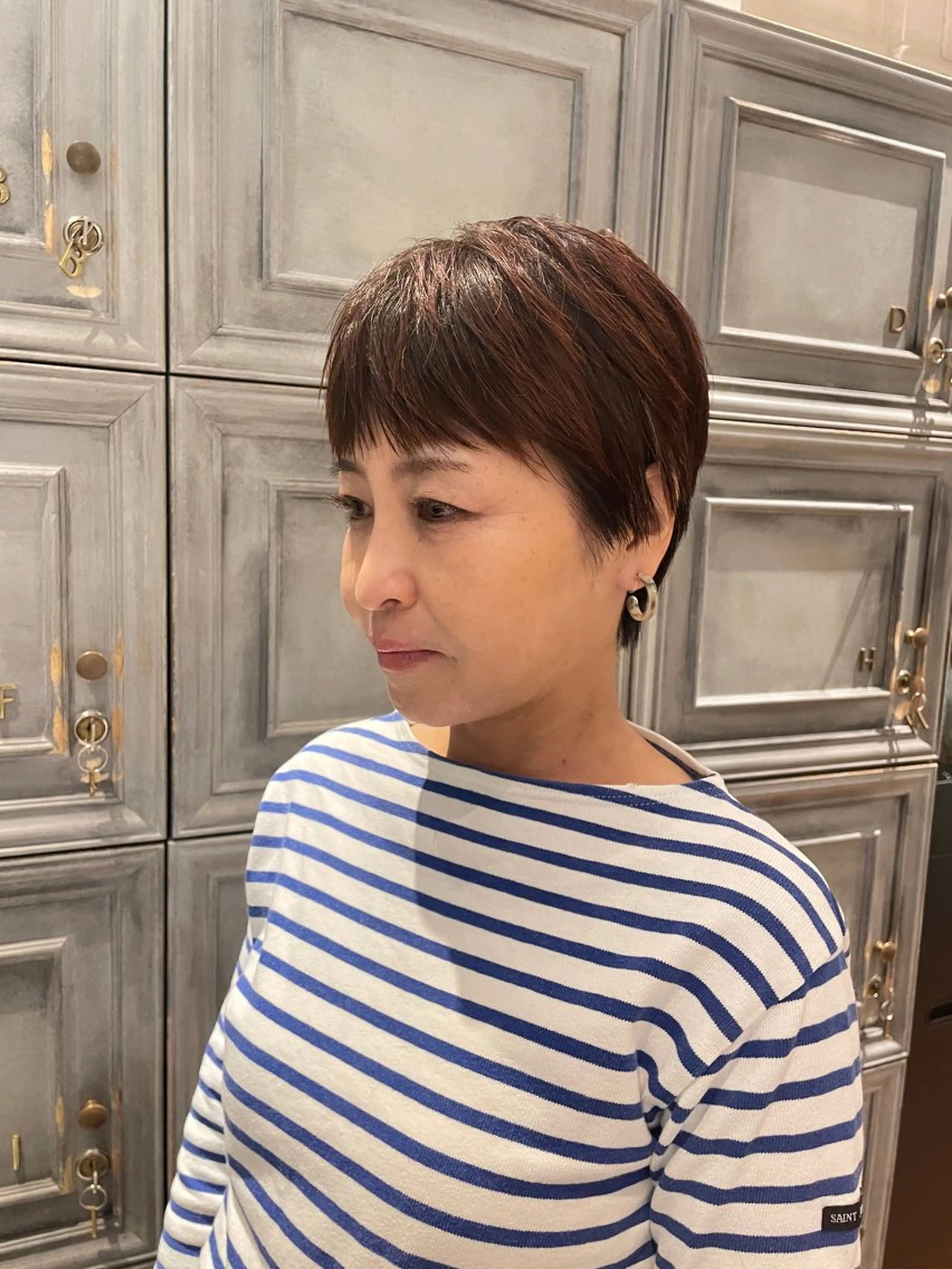 ショート ベリーショート ショートヘア カット ヘアカラー vetica所属・フジヤ サイタのヘアスタイル