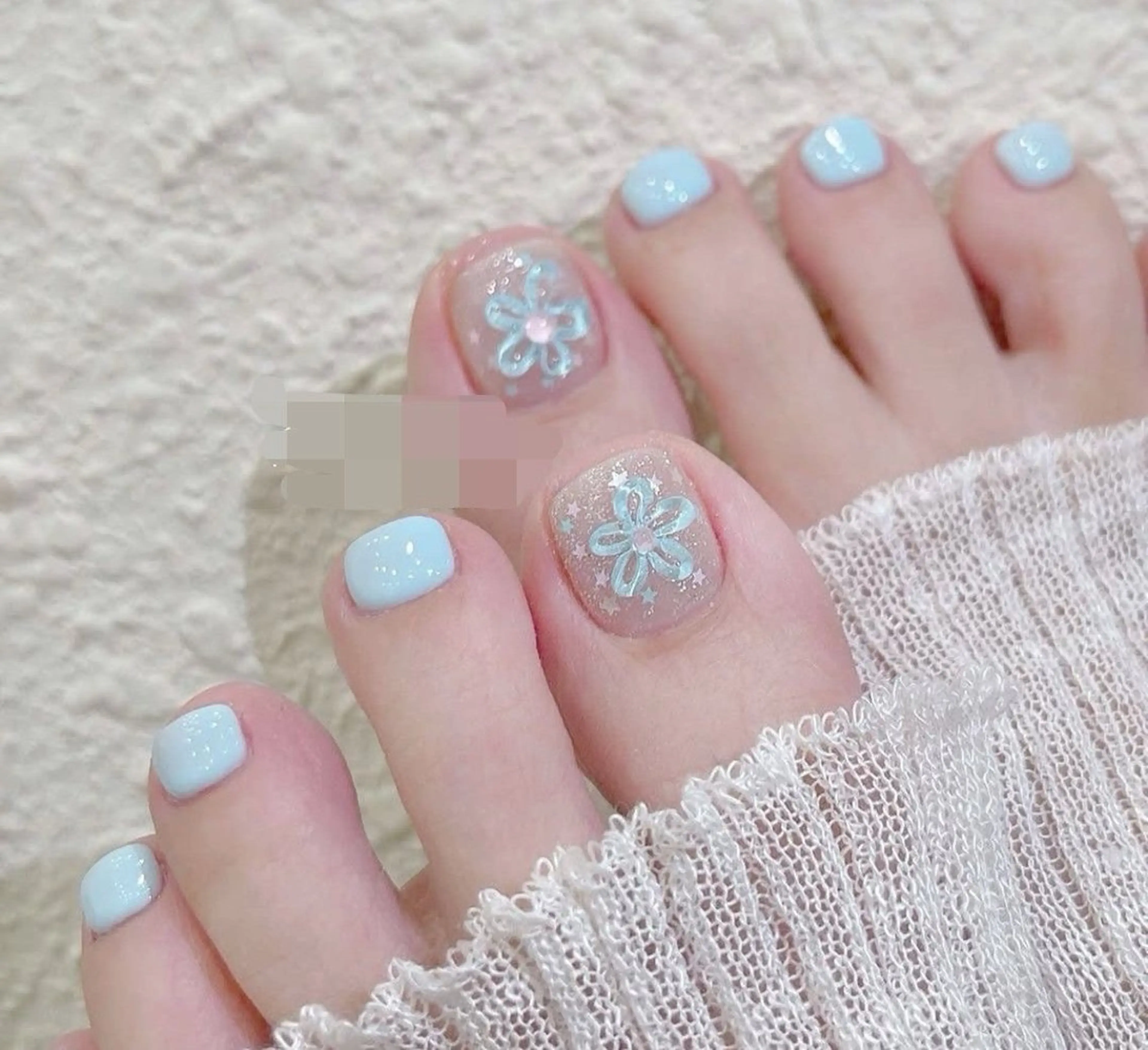 ネイル フットネイル Sora Nail Ayaseのネイルデザイン