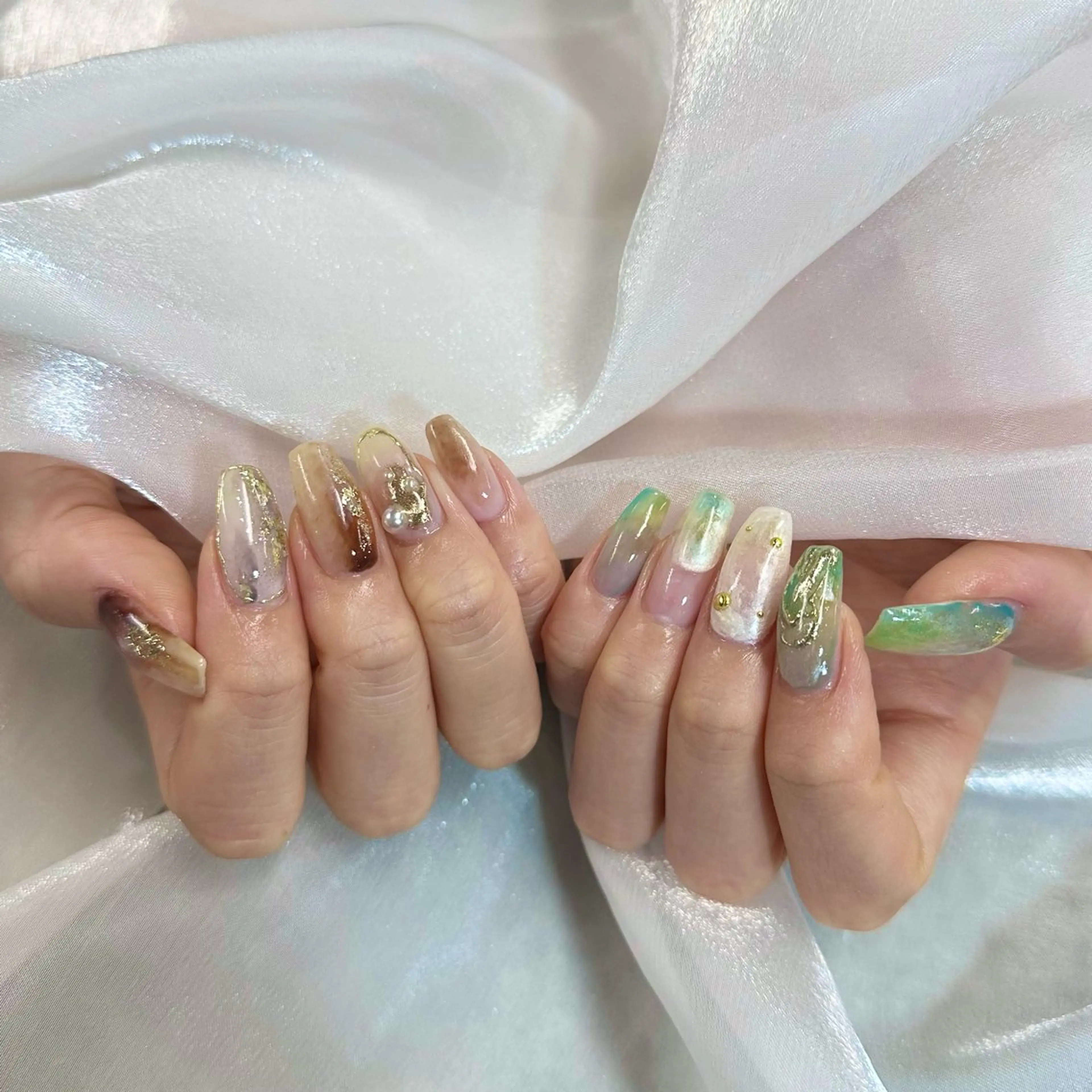 ネイル 🎀 peTiT Rino 🎀のネイルデザイン