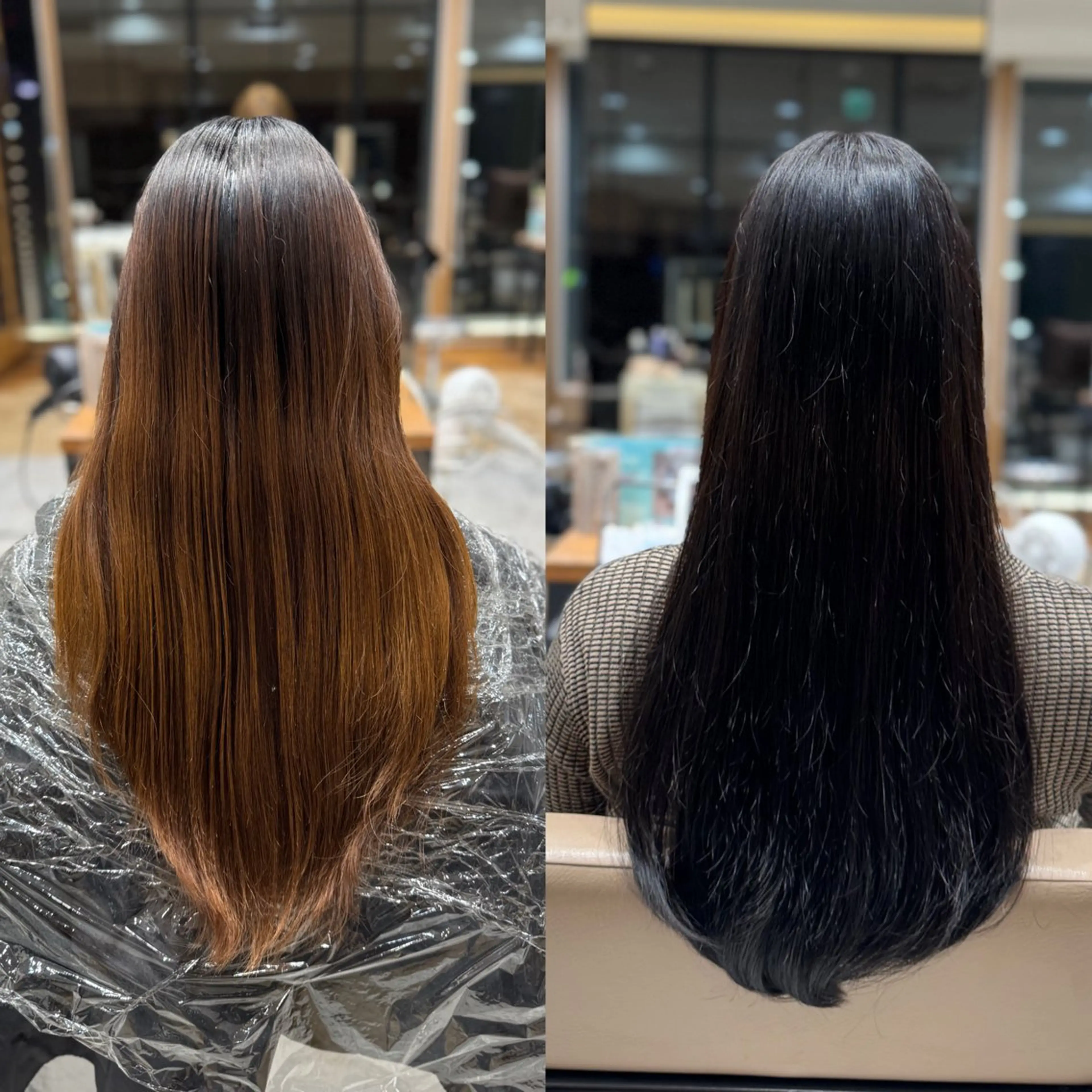 ロング カラー ベージュカラー ブラウンカラー ブラウンベージュ グレージュ イルミナカラー ヘアカラー トリートメント 新宿透明感カラー 髪質改善/吉川怜奈のヘアスタイル