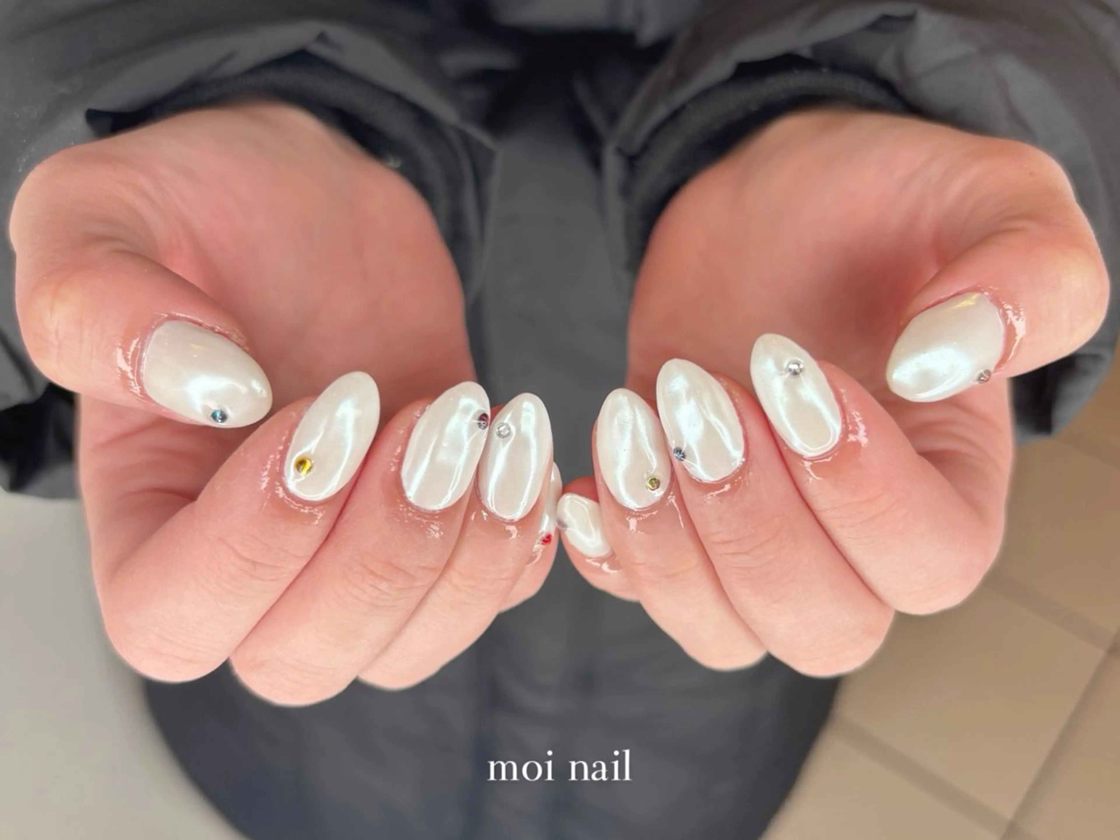 ネイル ハンドネイル moi nail ˙⋆.˚のネイルデザイン