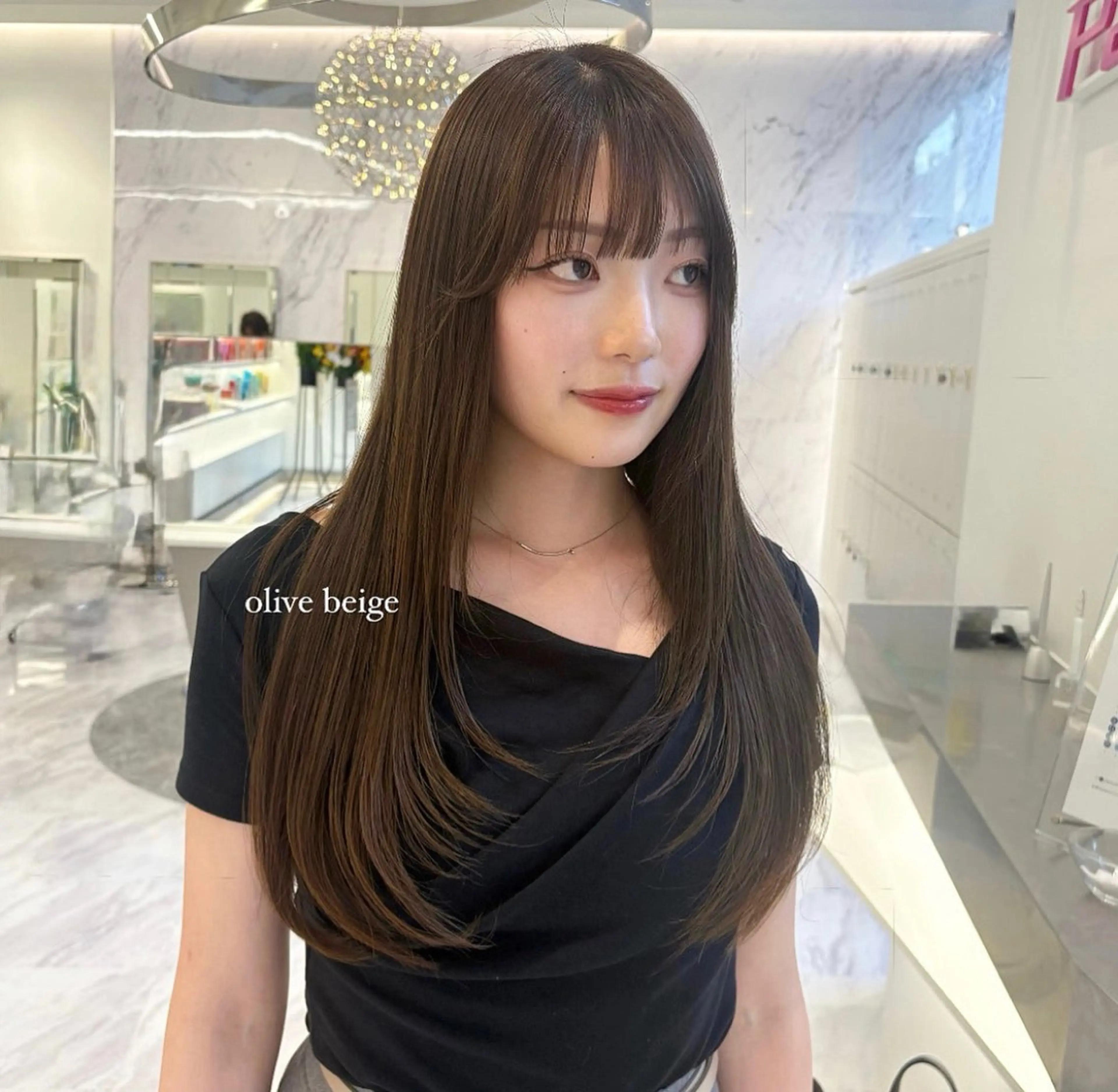 ミディアム ヘアカラー Parve Mix/ 平 奈果🎀のヘアスタイル