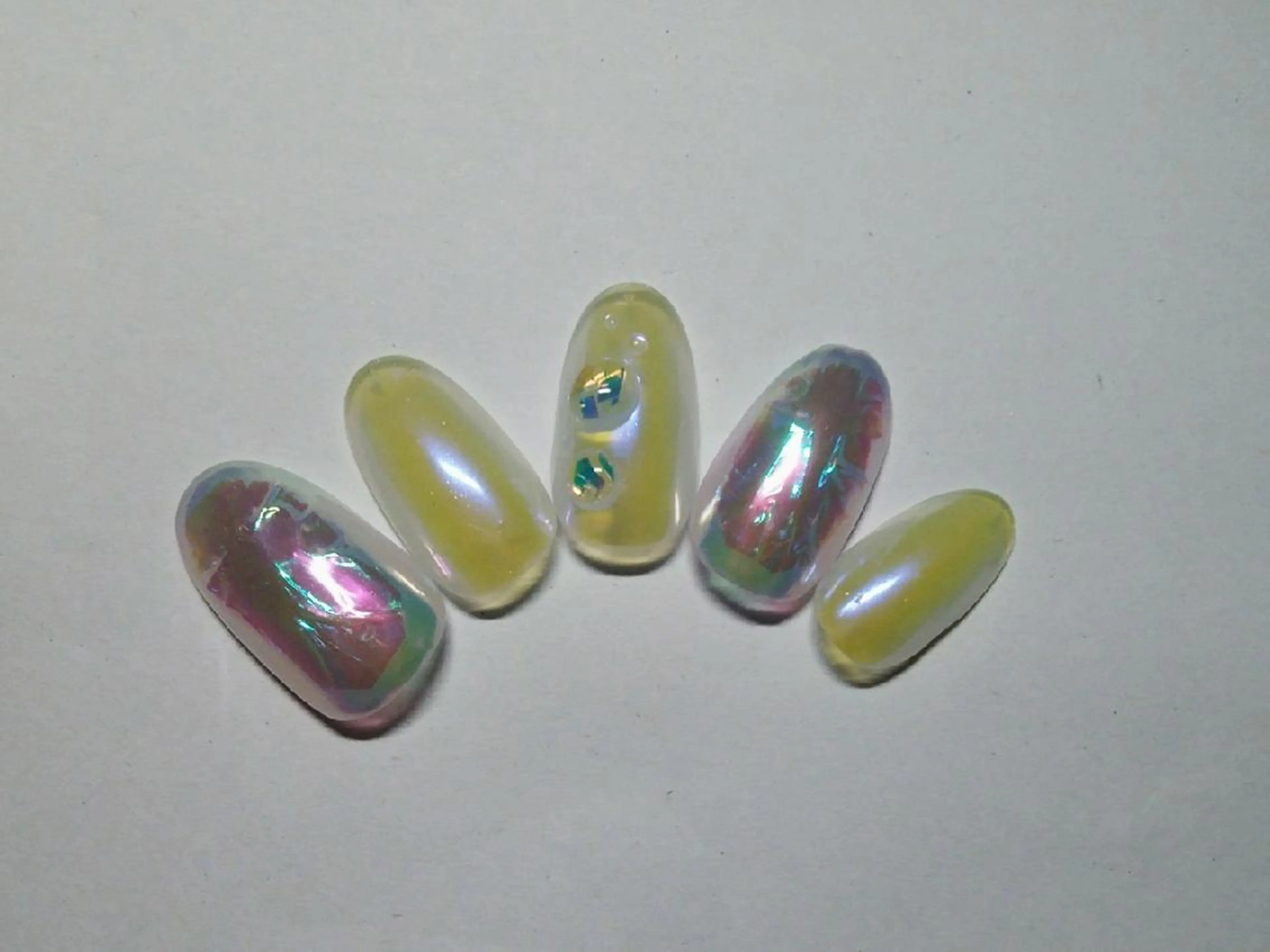 ネイル 氷ネイル・うるうるネイル リラクゼーション＆ネイル仙殊~センジュ~所属・senju 　のネイルデザイン