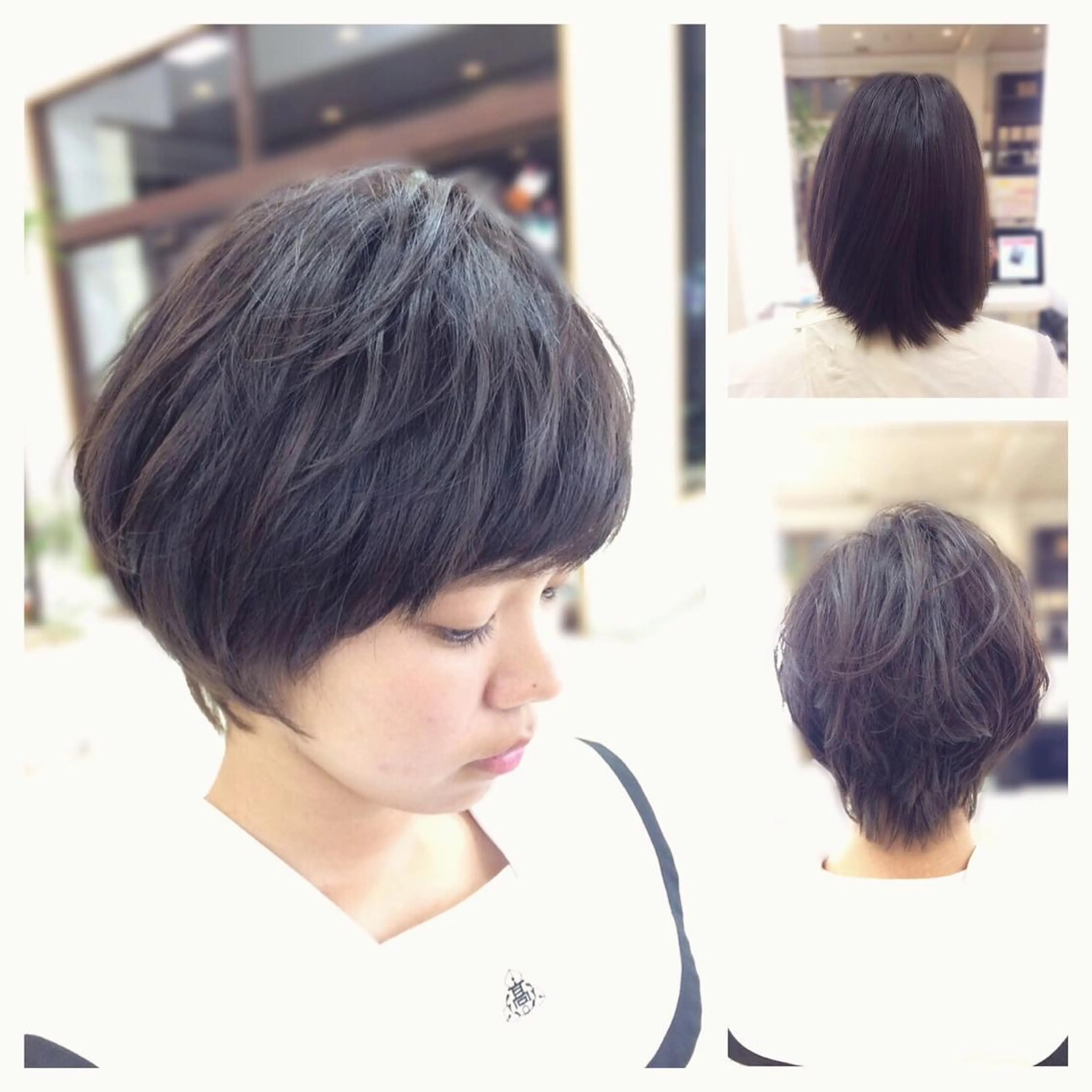 ショート ショートヘア いけだ ゆうのヘアスタイル