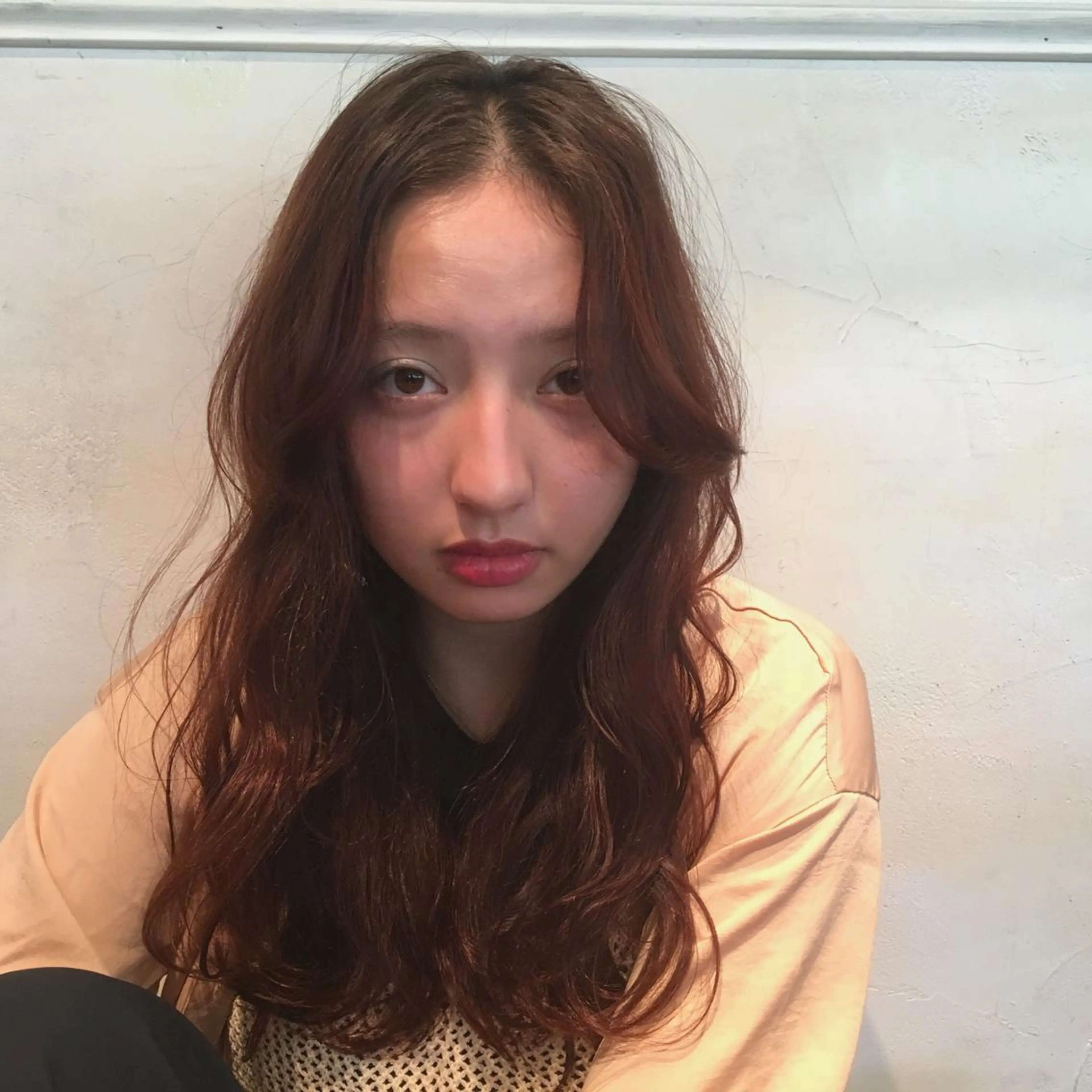 ロング パーマ カット ヘアカラー トリートメント 銀座🤍ボブ/ ミディアム/佐野夢美のヘアスタイル