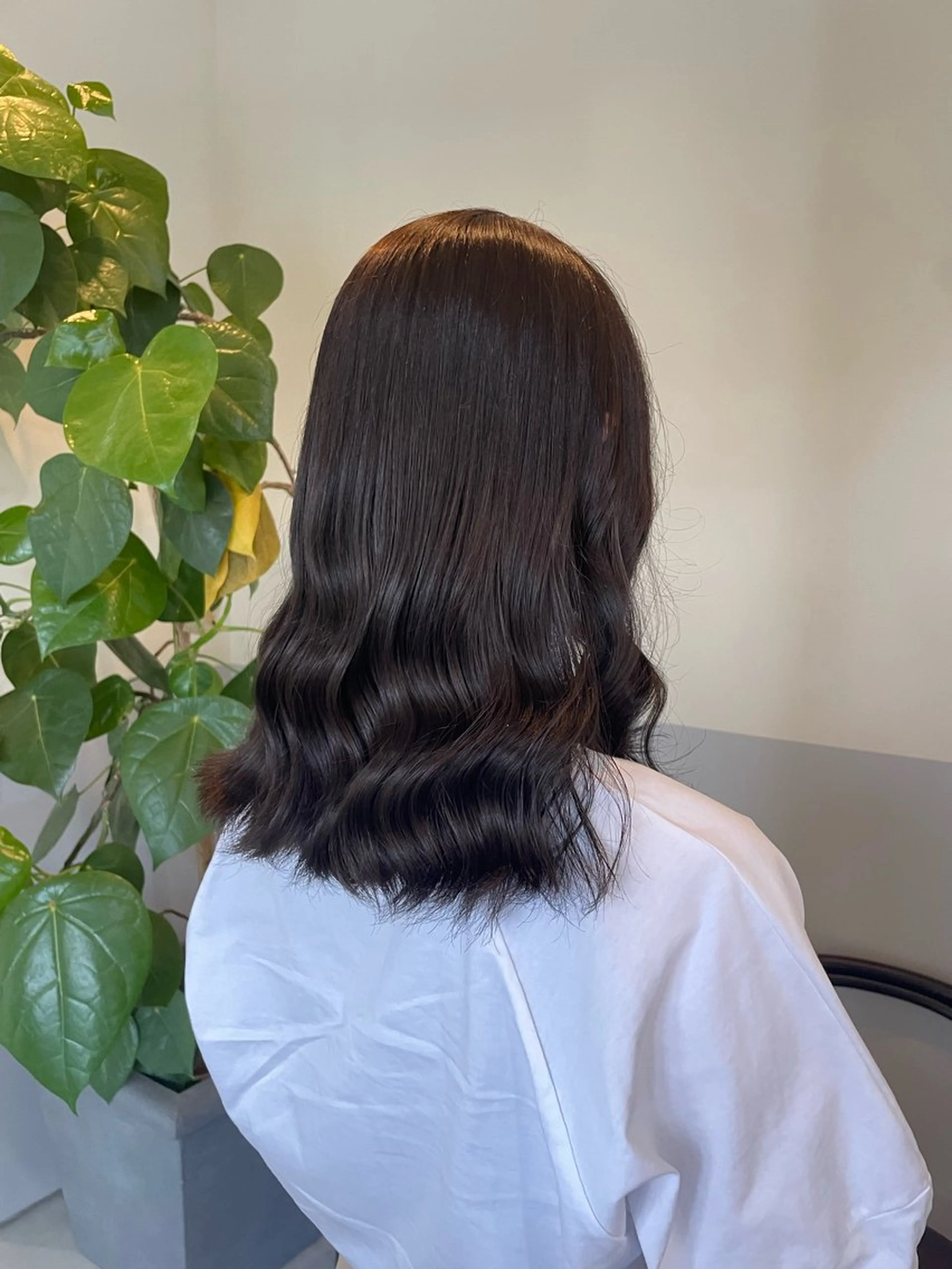 カラー basho ノエ.／カットモデルのヘアスタイル