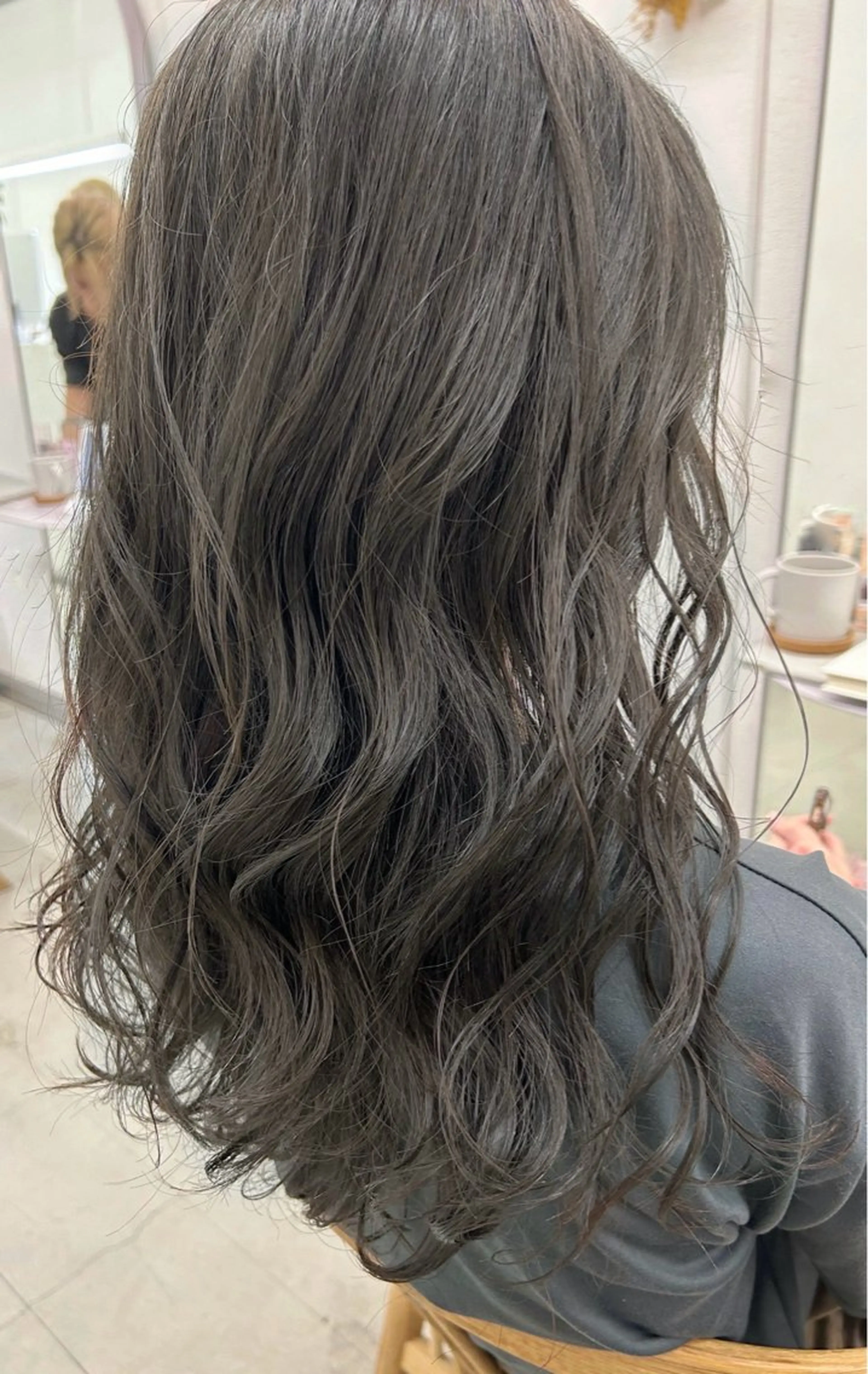 ロング ヘアカラー トリートメント 名古屋/伏見/花屋 併設/不破新のヘアスタイル