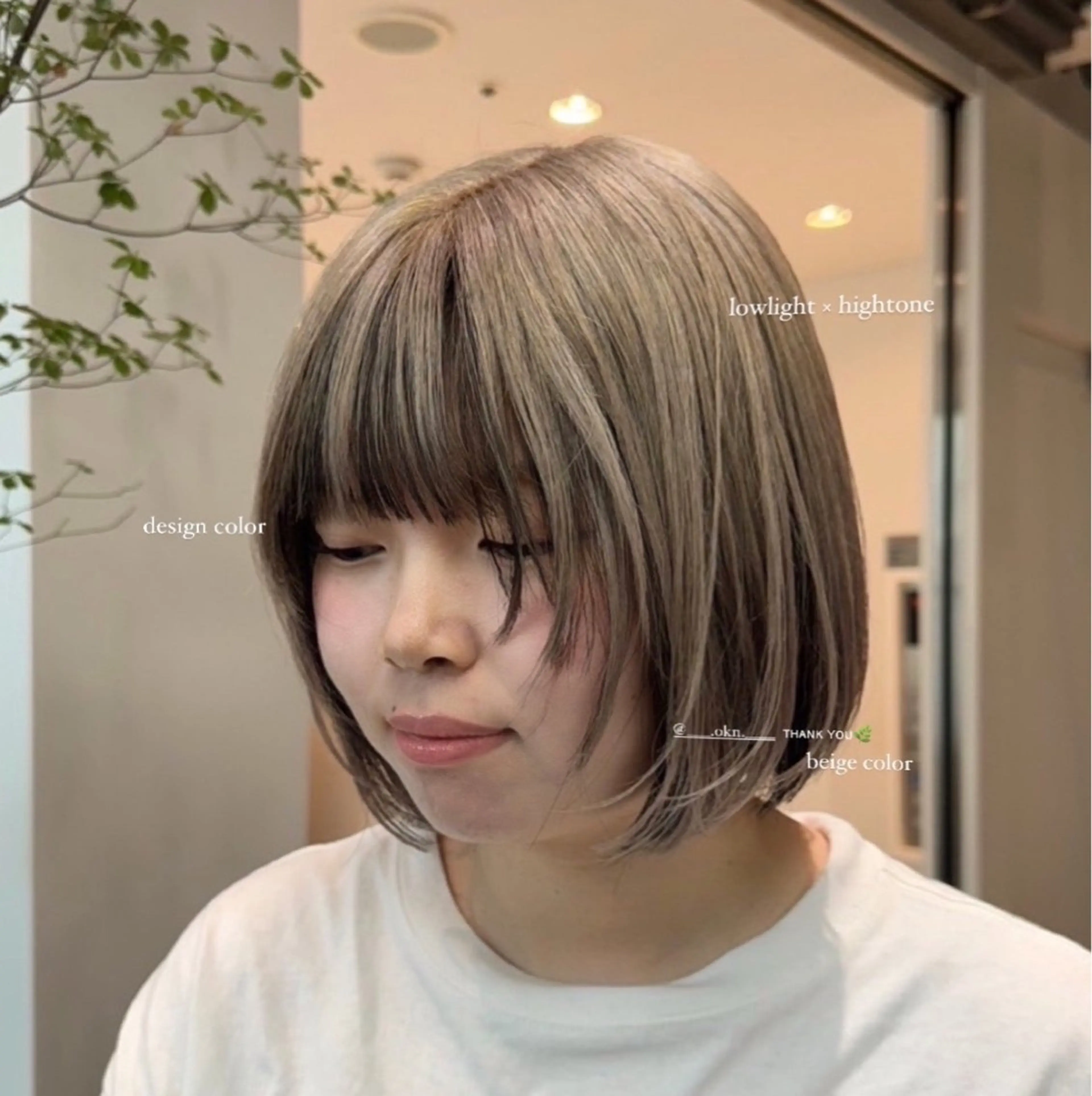 カラー デザインカラー ブリーチ/ショート sakura🎀のヘアスタイル