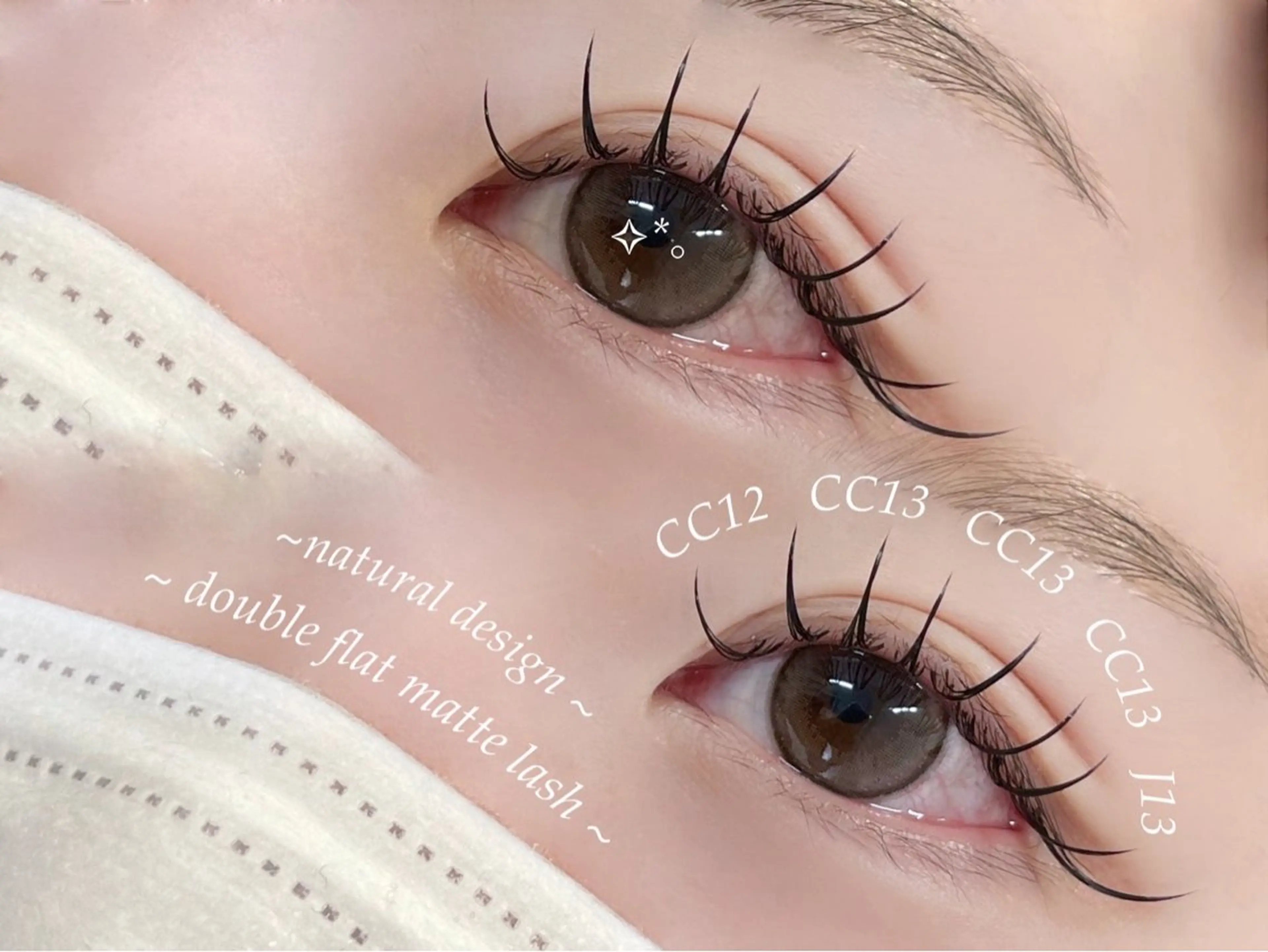 マツエク・マツパ tia.名駅店 moenoのマツエク・マツパデザイン