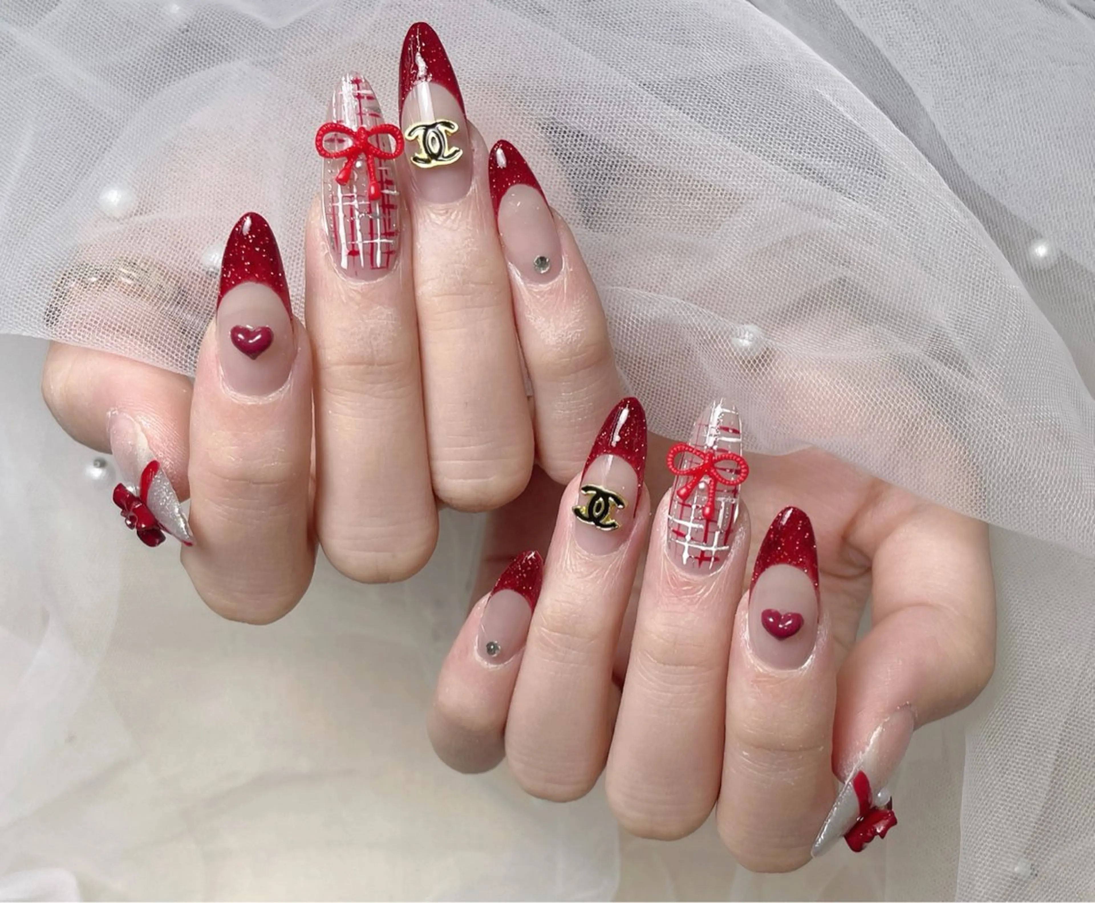 ネイル チョウ チョウのネイルデザイン