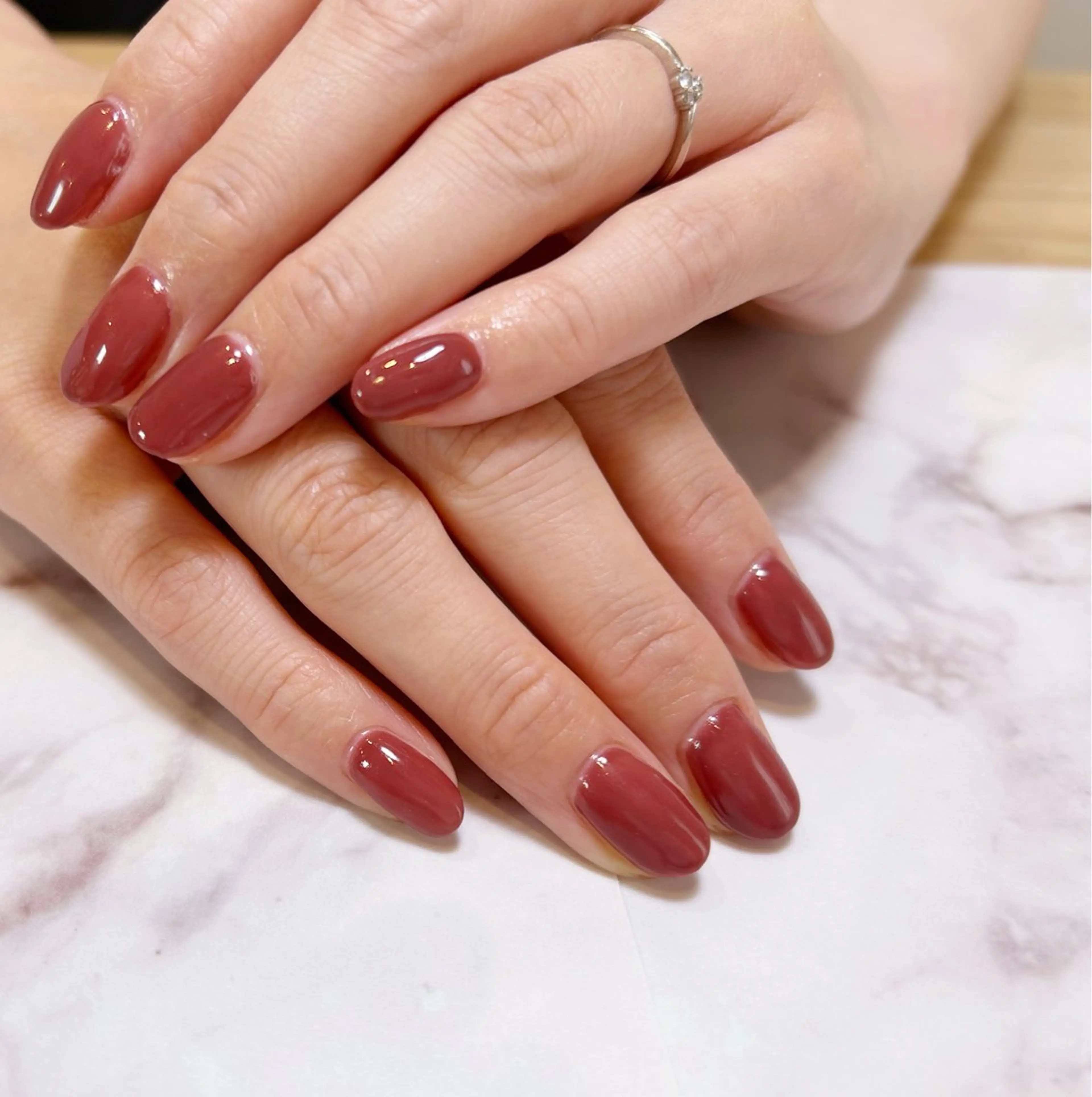 【半額】ワンカラーネイル/オフ込み◎の写真