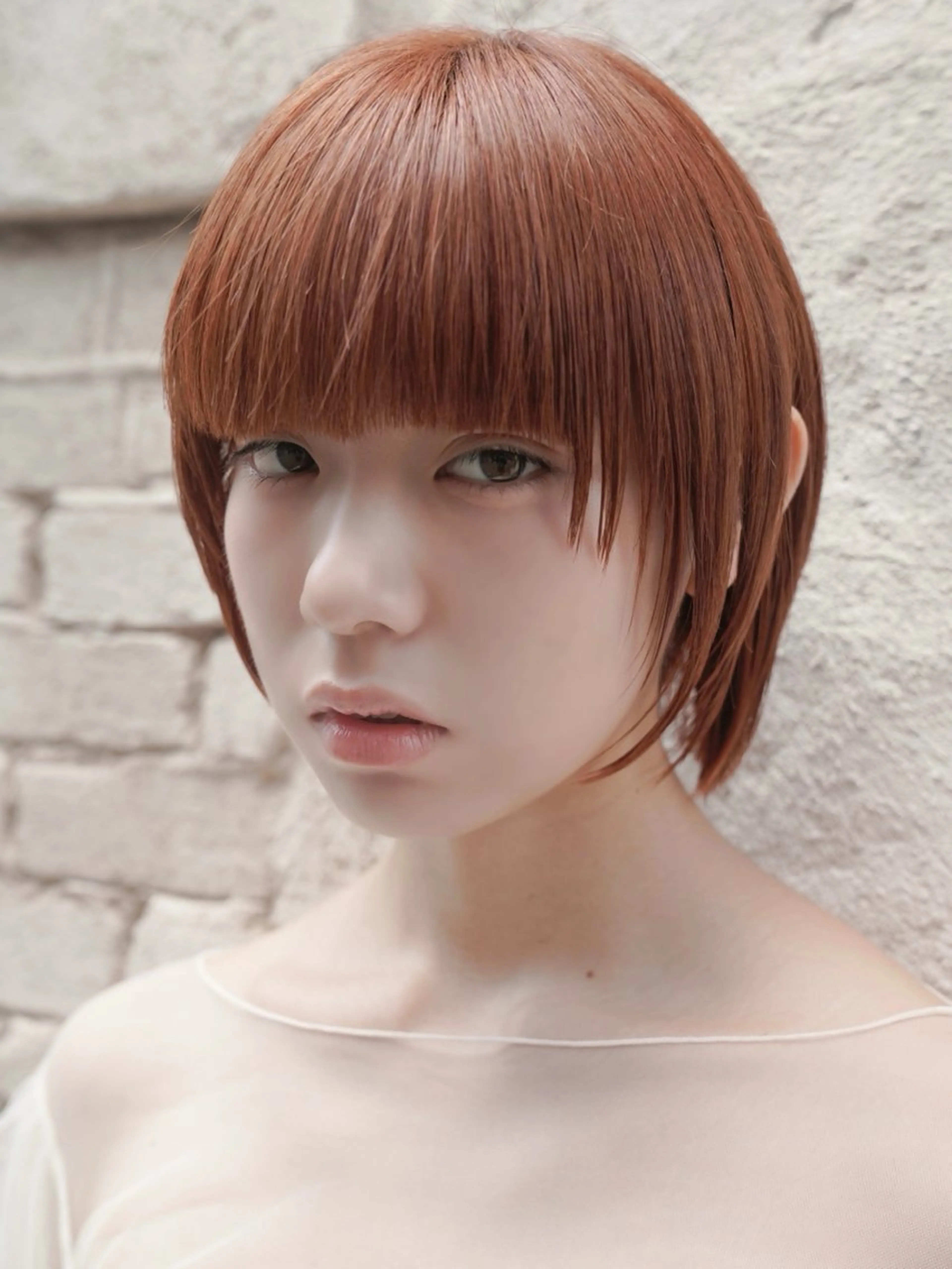 レディースショートカットの写真