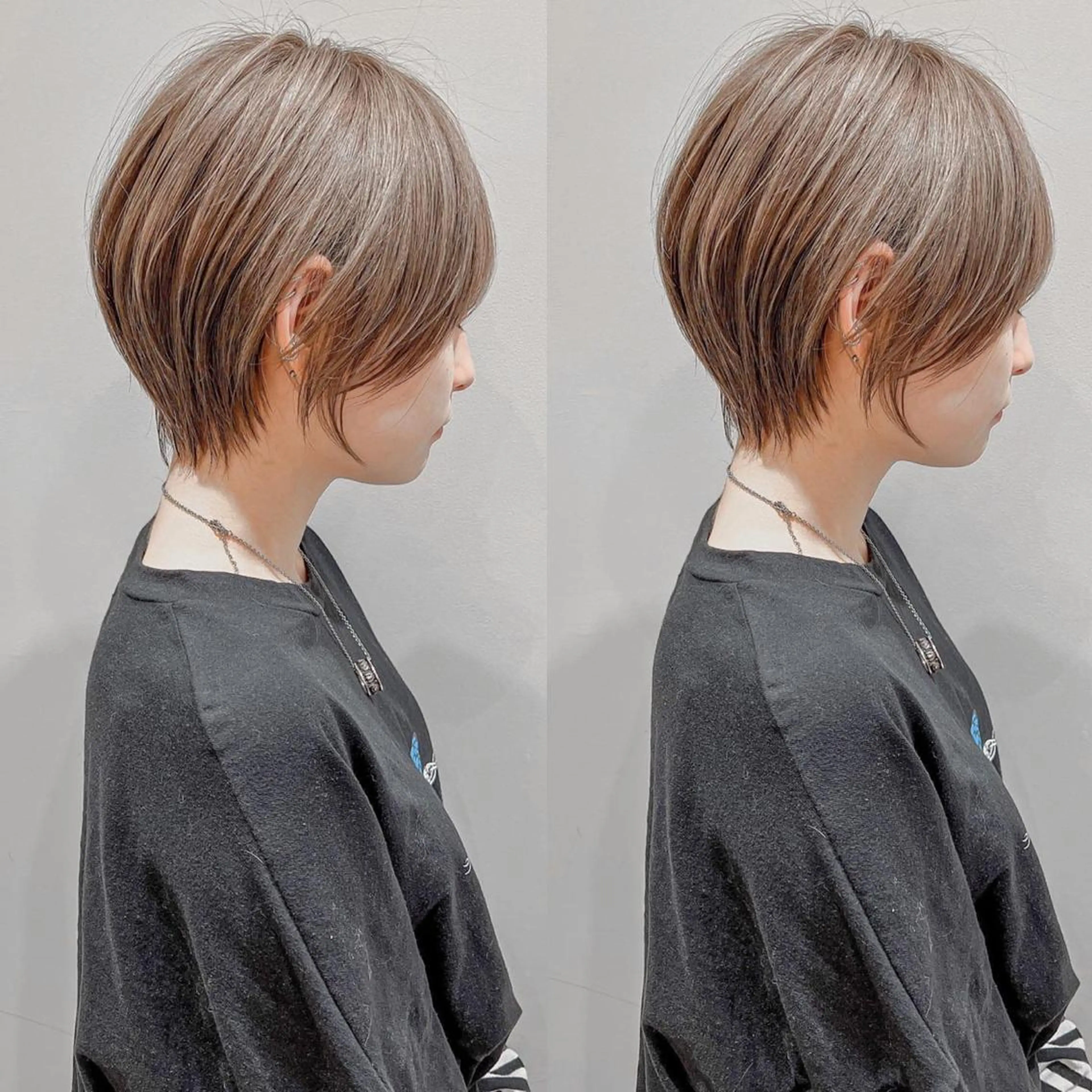 ショート カラー カット ヘアカラー トリートメント HARUKI MINATO japan所属・🧡ショートの達人 🧡SHOのヘアスタイル