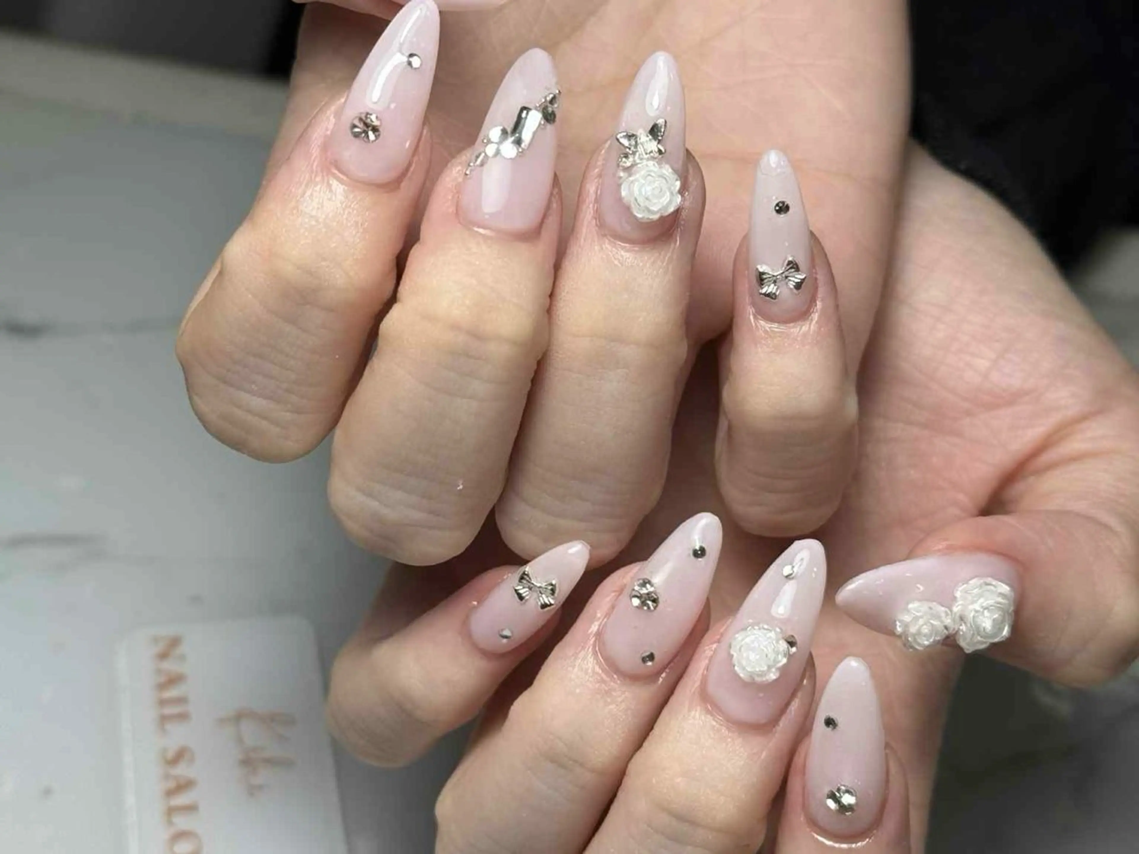 ネイル アートネイル フレンチネイル ジェルネイル グラデーション 韓国ネイル ハンドネイル ハンドケア Nail Salon Kihi さくらのネイルデザイン