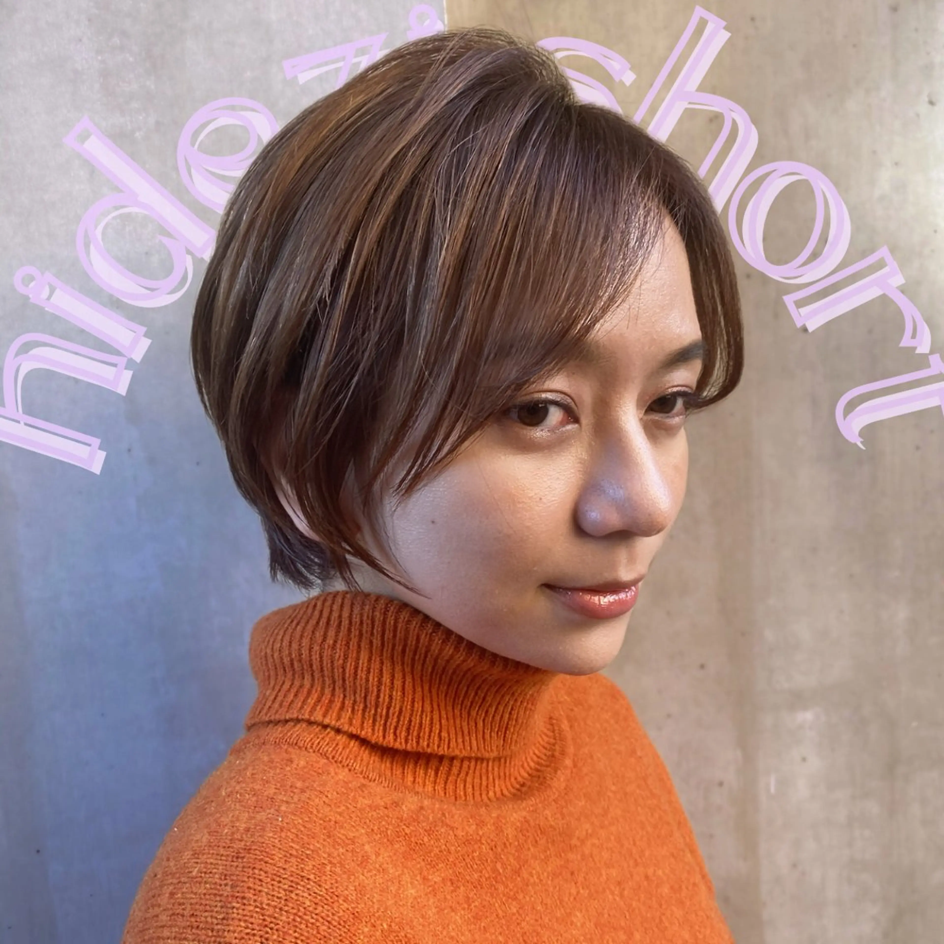 ショート ショートボブ ボブ ショートヘア ボブ/結べるボブ ストンボブ/ヒデジのヘアスタイル