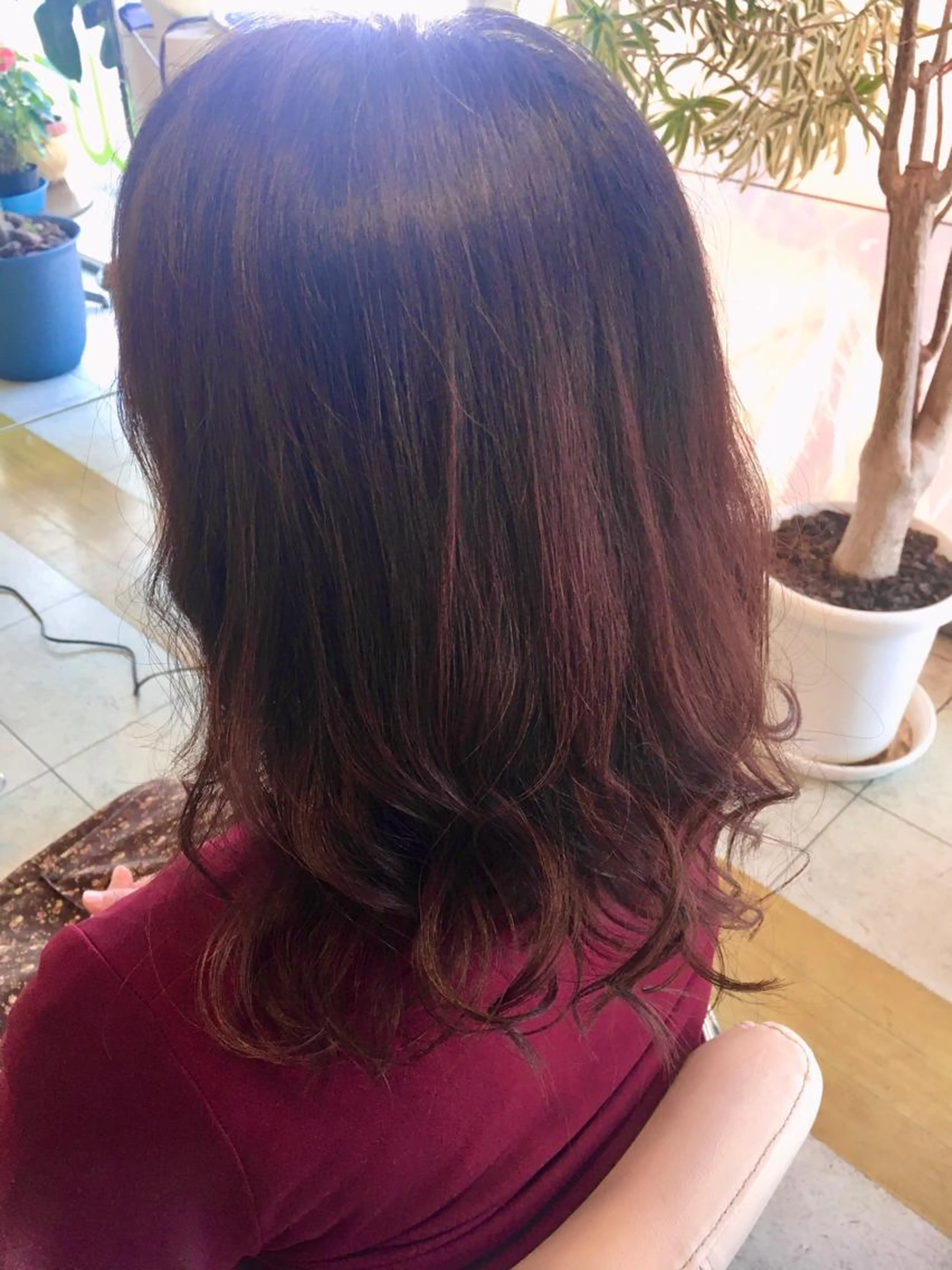 「レディース限定」ロングレイヤーカット！の写真