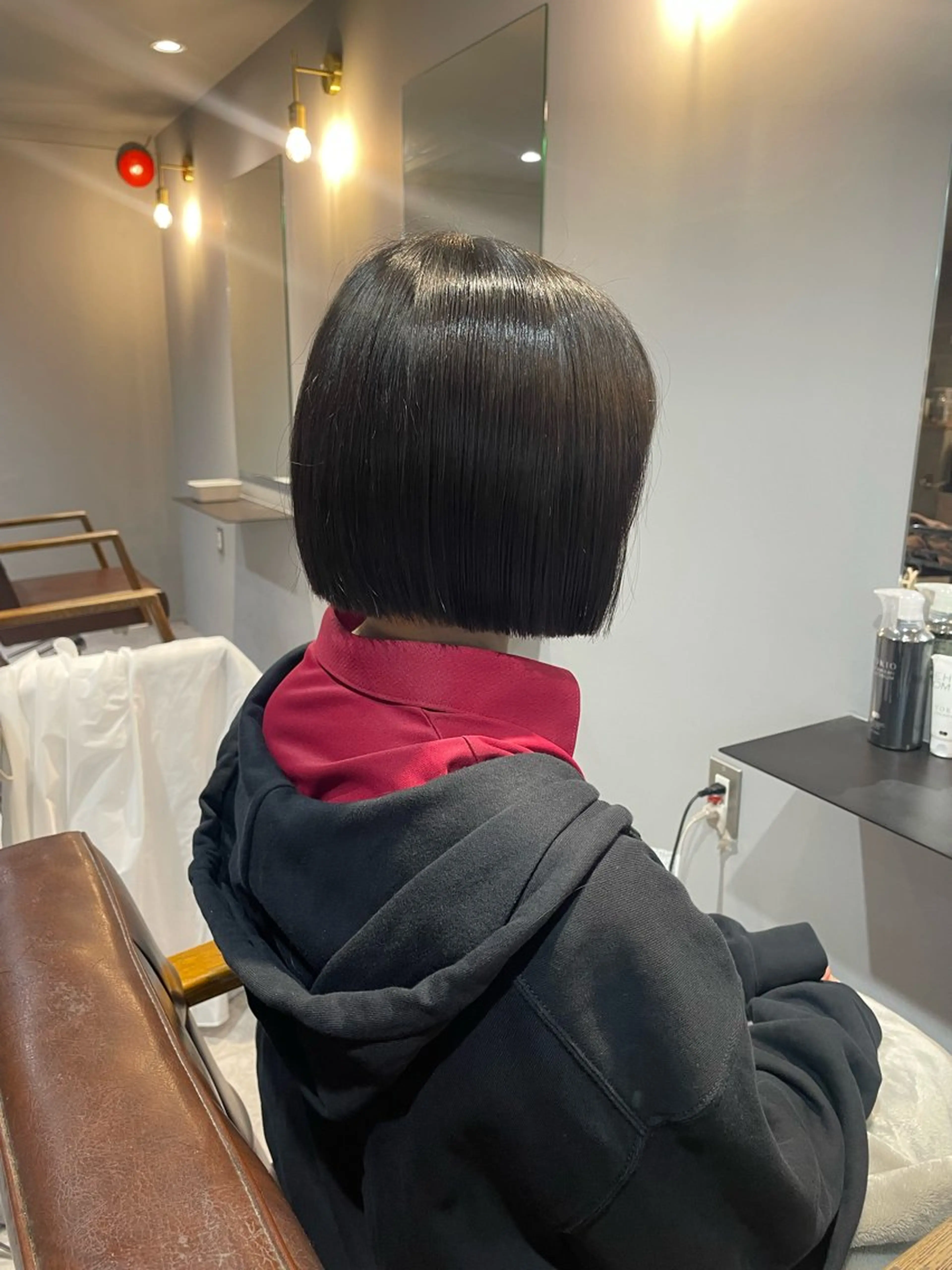 ショート 切りっぱなしボブ ボブ 似合わせカット カット Mimi🎀 ボブ/暖色/ベージュのヘアスタイル