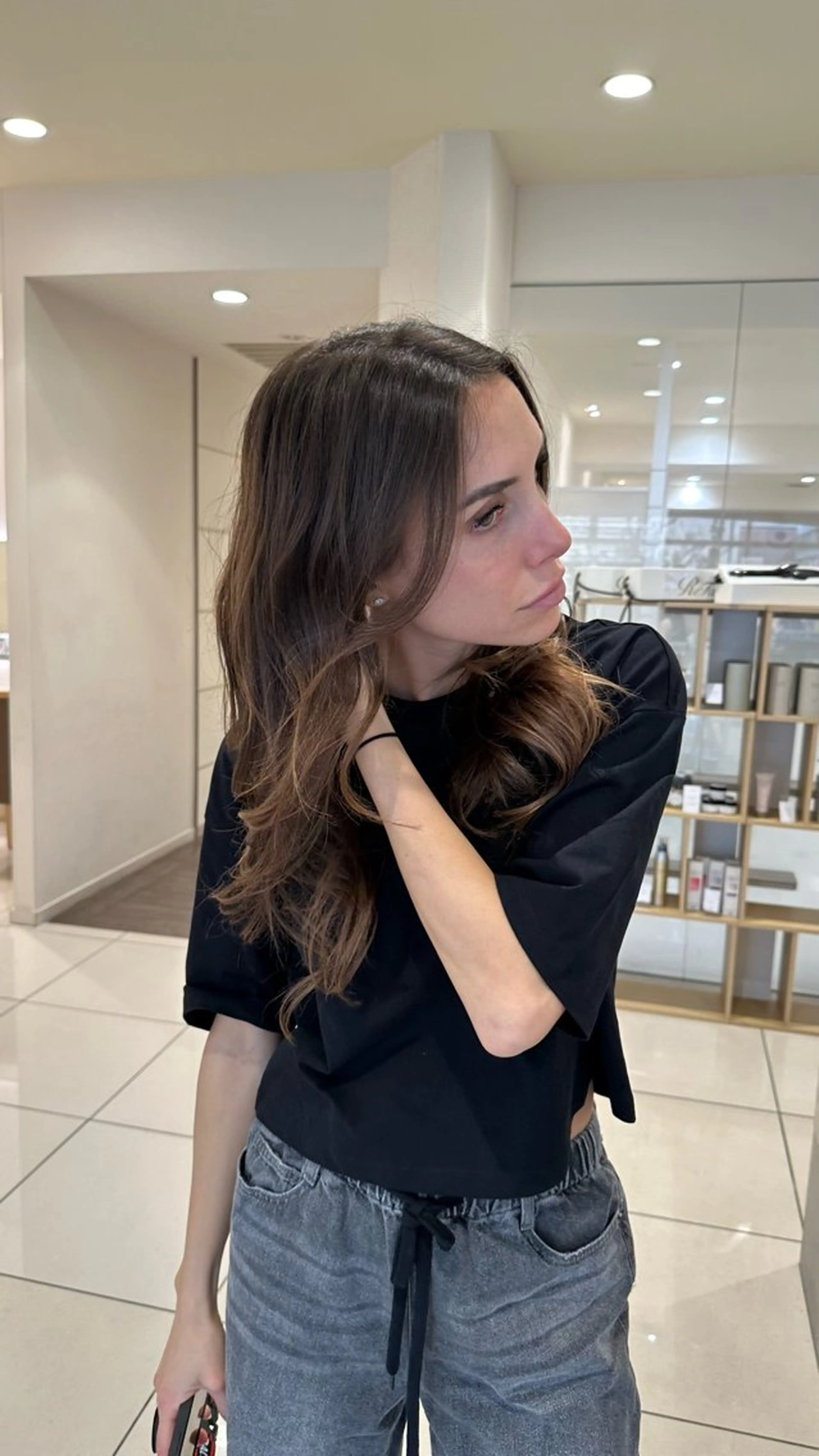 ロング 🤎ハイライト/ 艶カラー/銀座🤎のヘアスタイル