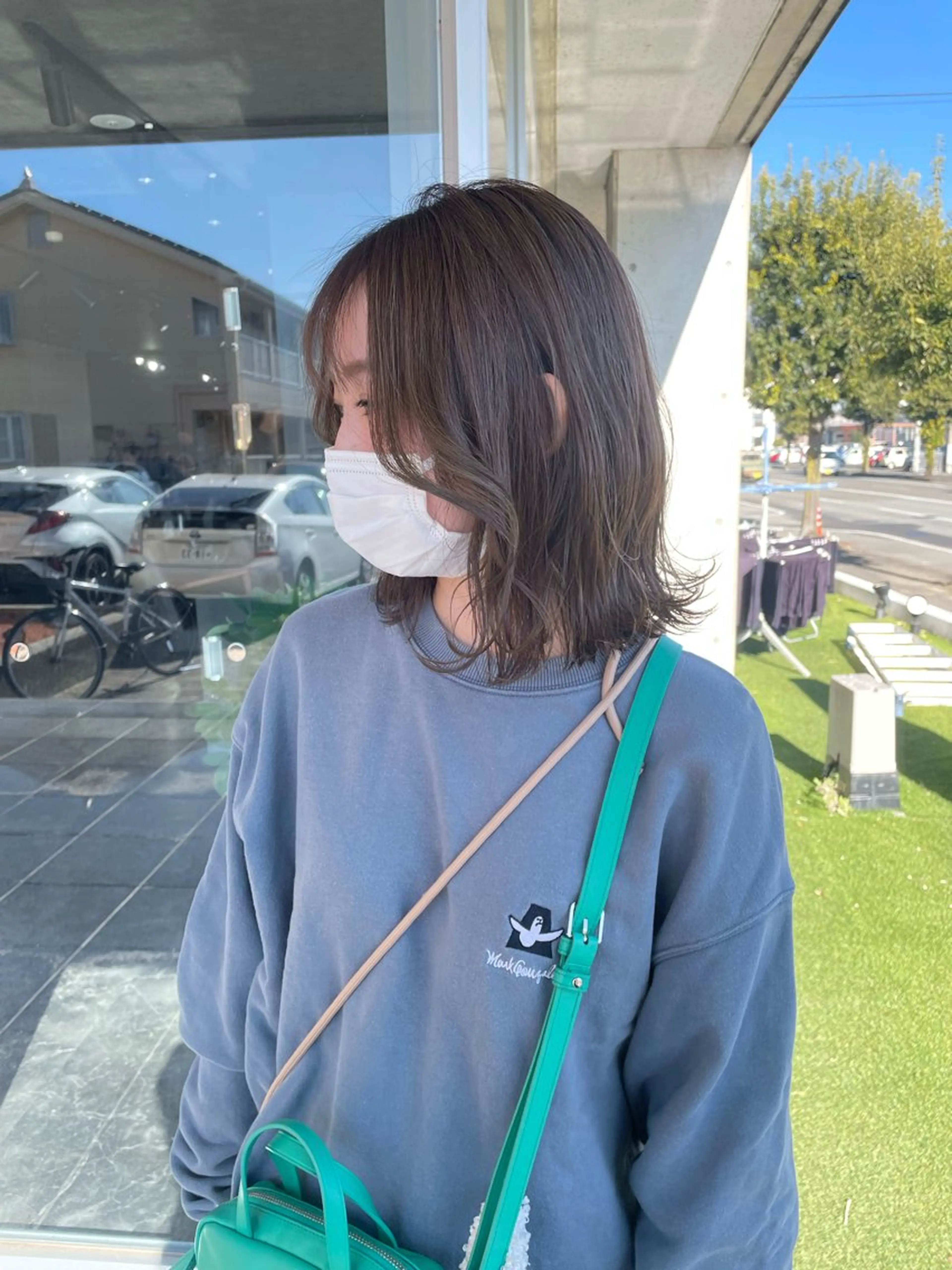 カラー グレージュ カット ヘアカラー トリートメント REGOLITH （レゴリス）所属・山田隆成/韓国カット バレ、ハイライト得意のヘアスタイル