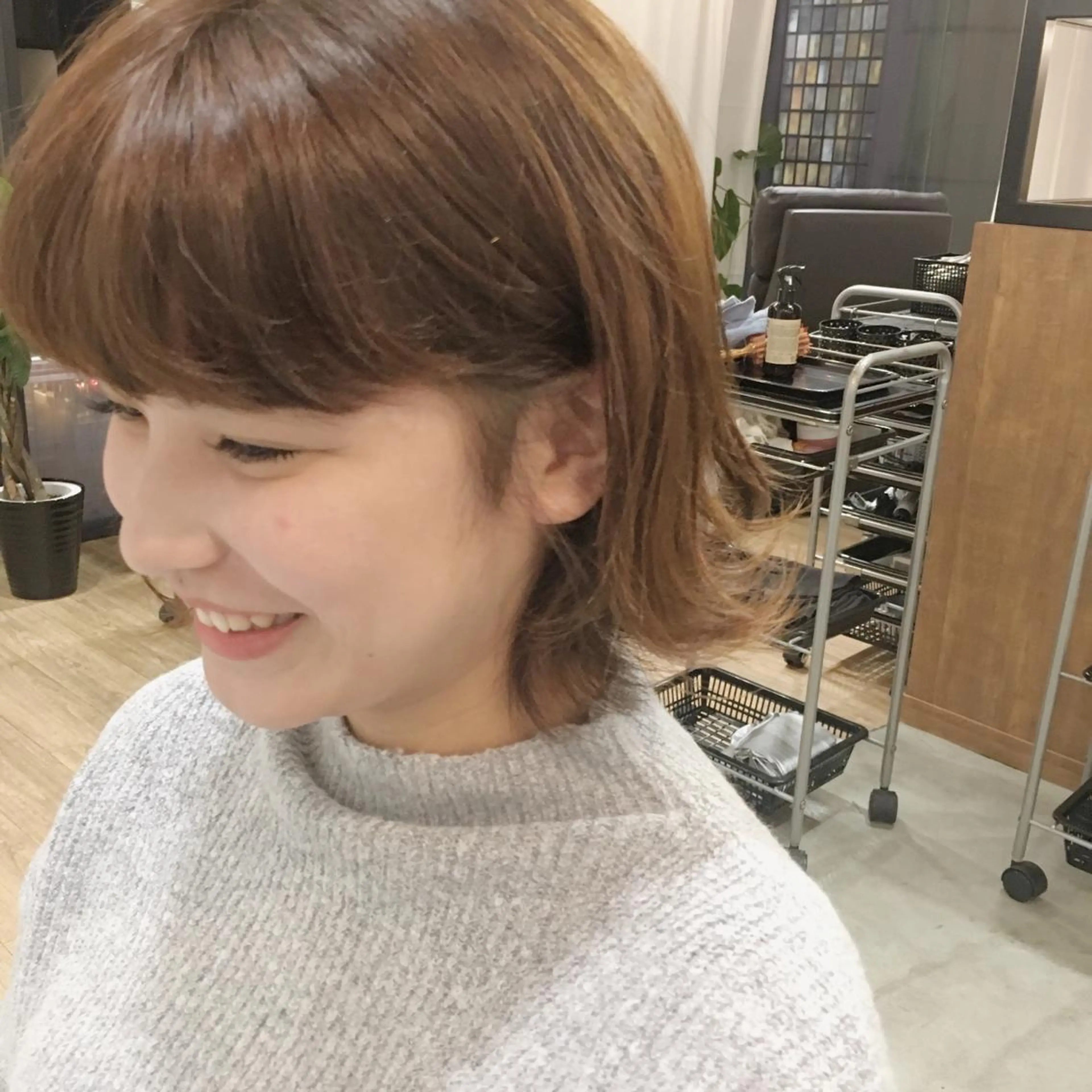 ショート カラー ボブ N/salon所属・中村 百合子のマツエク・マツパデザイン