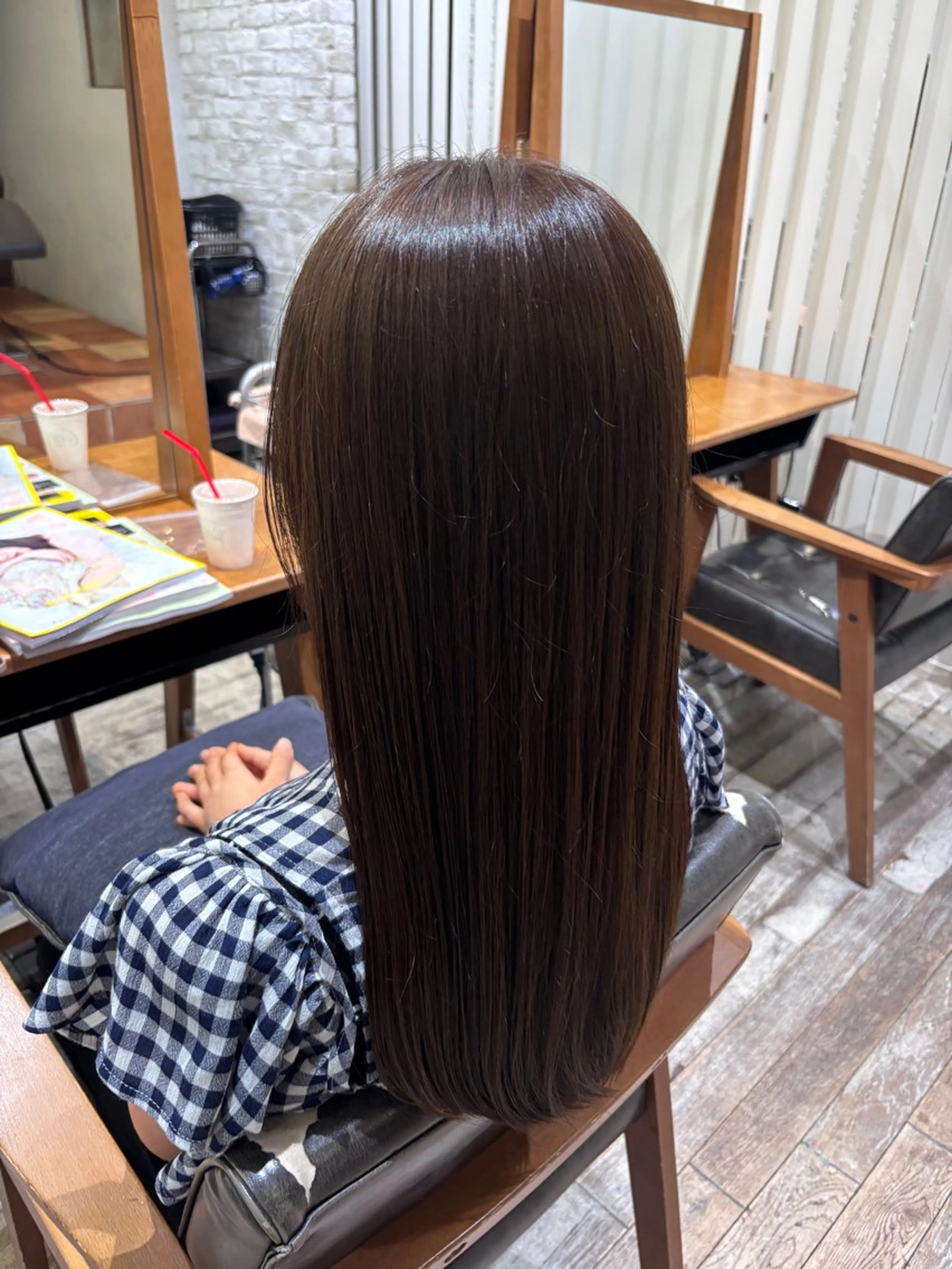 ❤️‍🔥限定❤️‍🔥ワンカラー➕髪質改善トリートメント🫧の写真