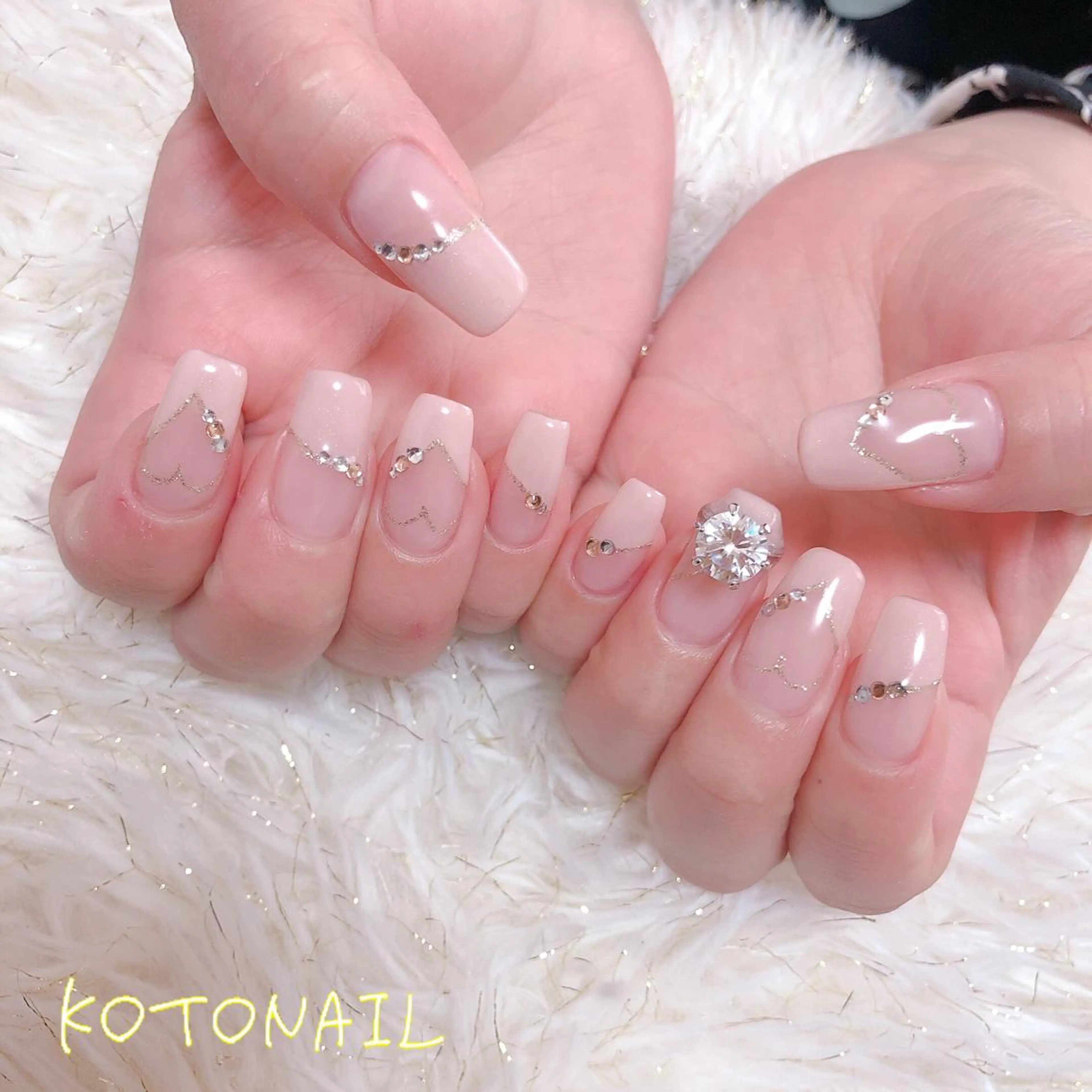 ネイル アートネイル フラッシュネイル フラワーネイル フットネイル マグネットネイル ハンドネイル koto nailのネイルデザイン