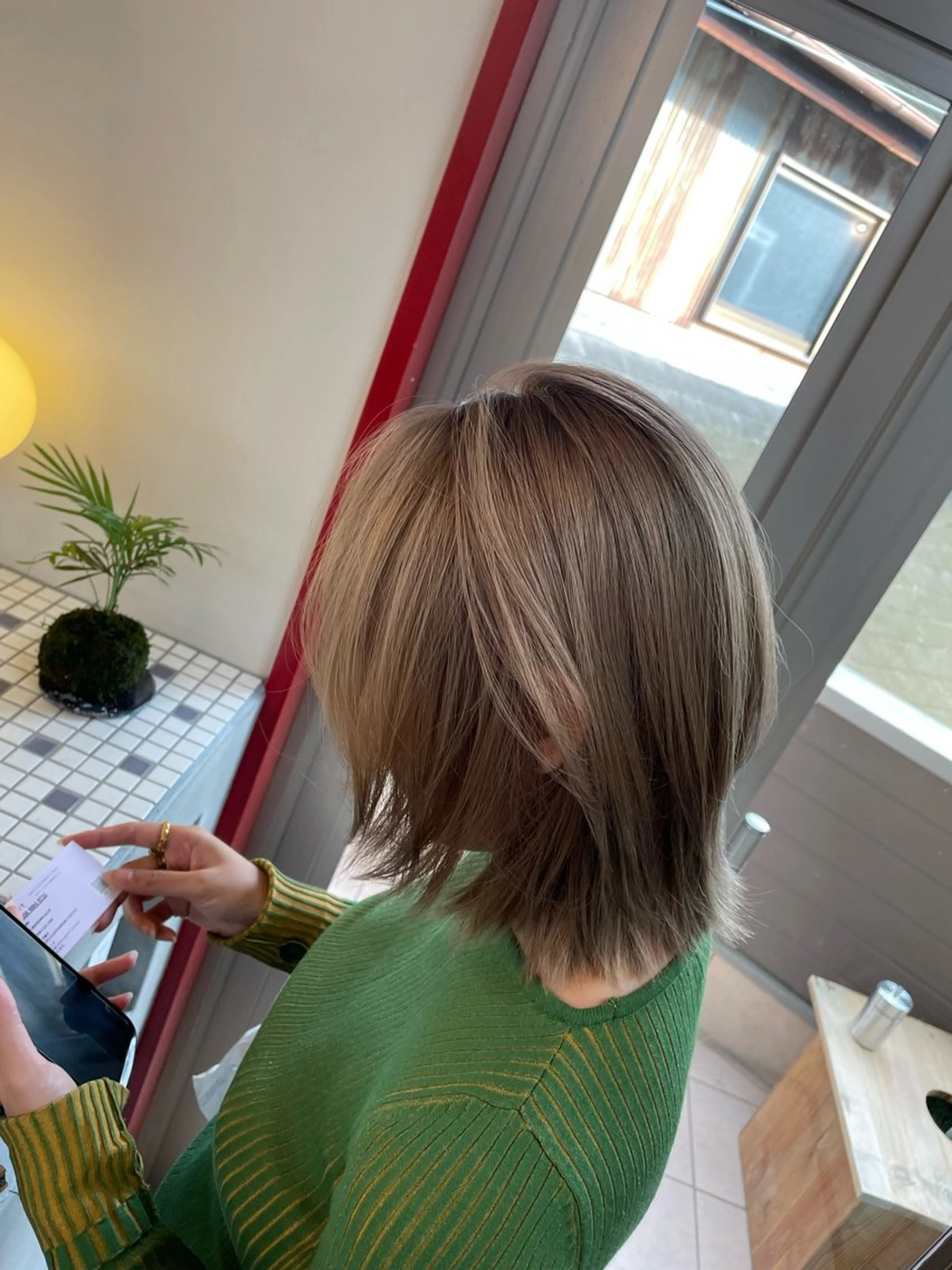 ショート カラー 中嶋 颯和のヘアスタイル