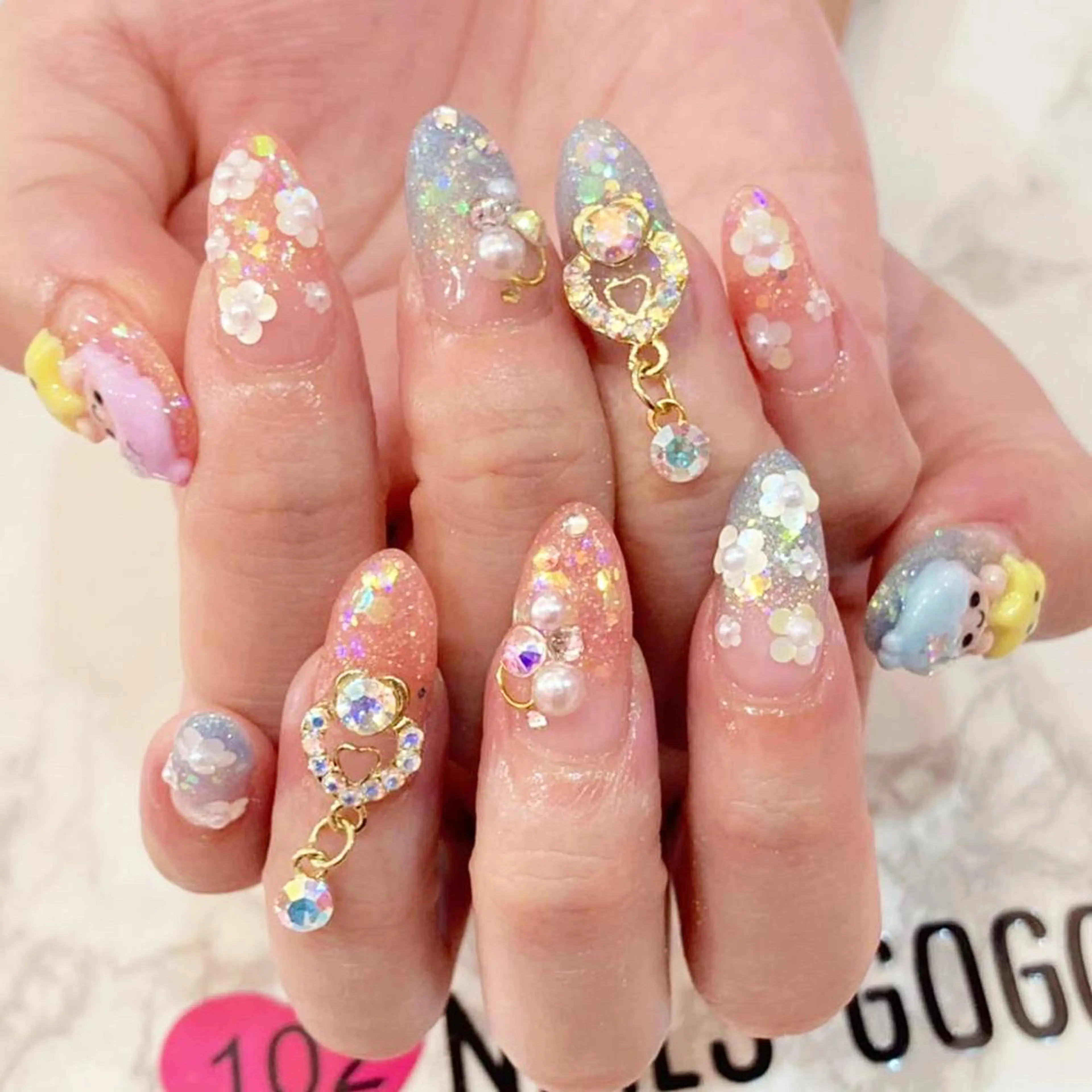 セミロング カラー メンズ キッズ ネイル マツエク・マツパ NAILSGOGO shibuyaのネイルデザイン