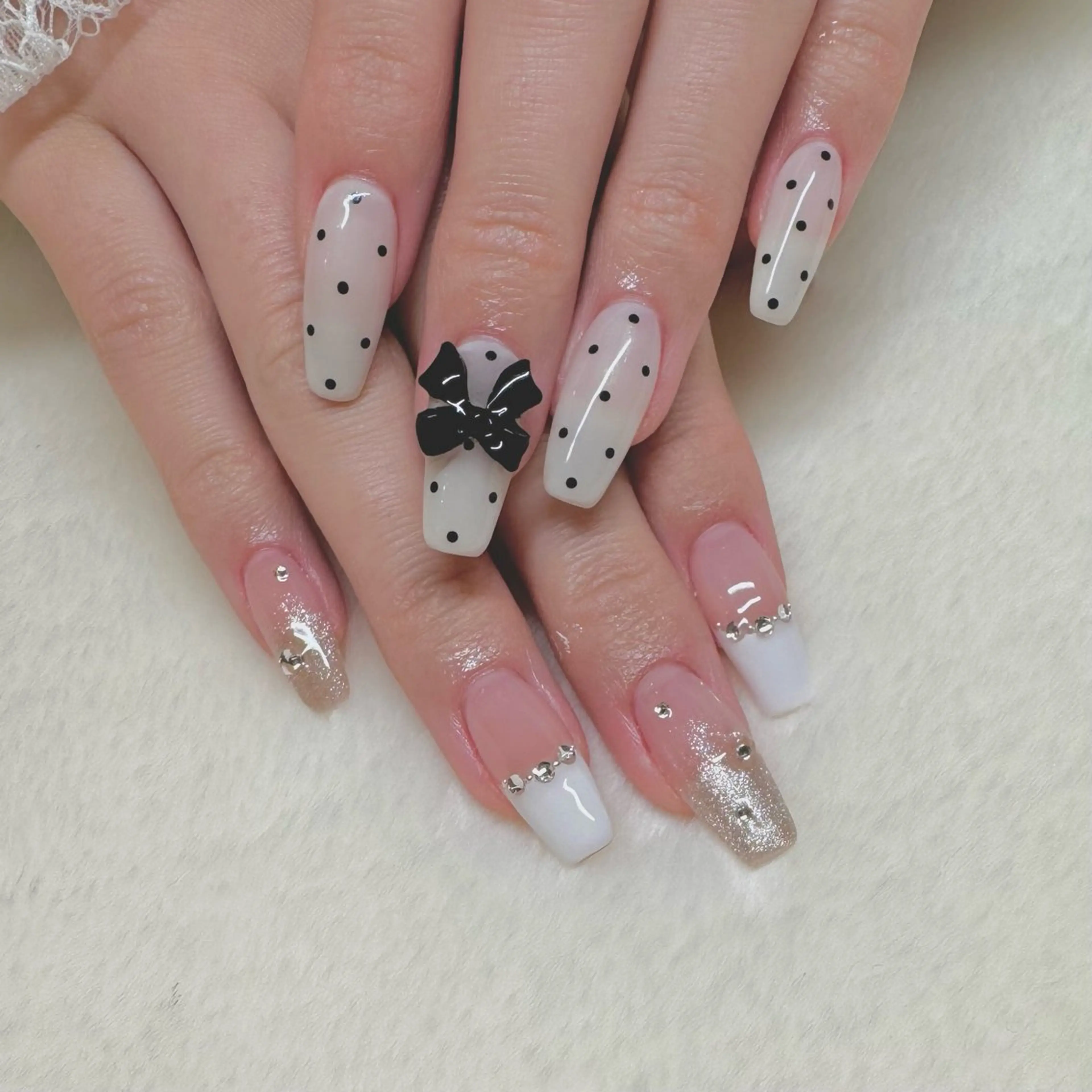 ネイル ハンドネイル ワンホンネイル/韓国 ネイル🎀表参道3分のネイルデザイン