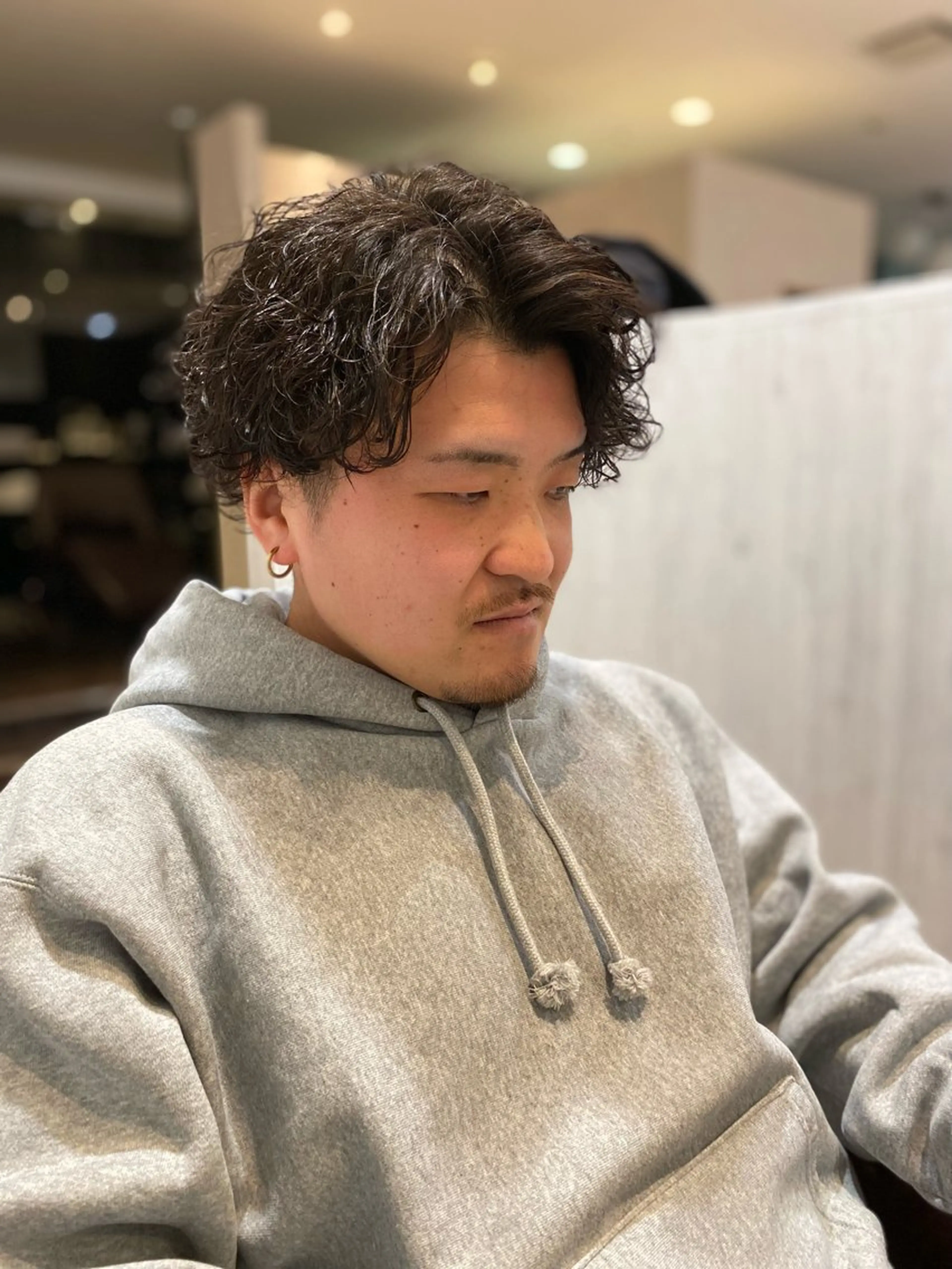 ショート パーマ メンズ メンズパーマ 齋藤 優のヘアスタイル