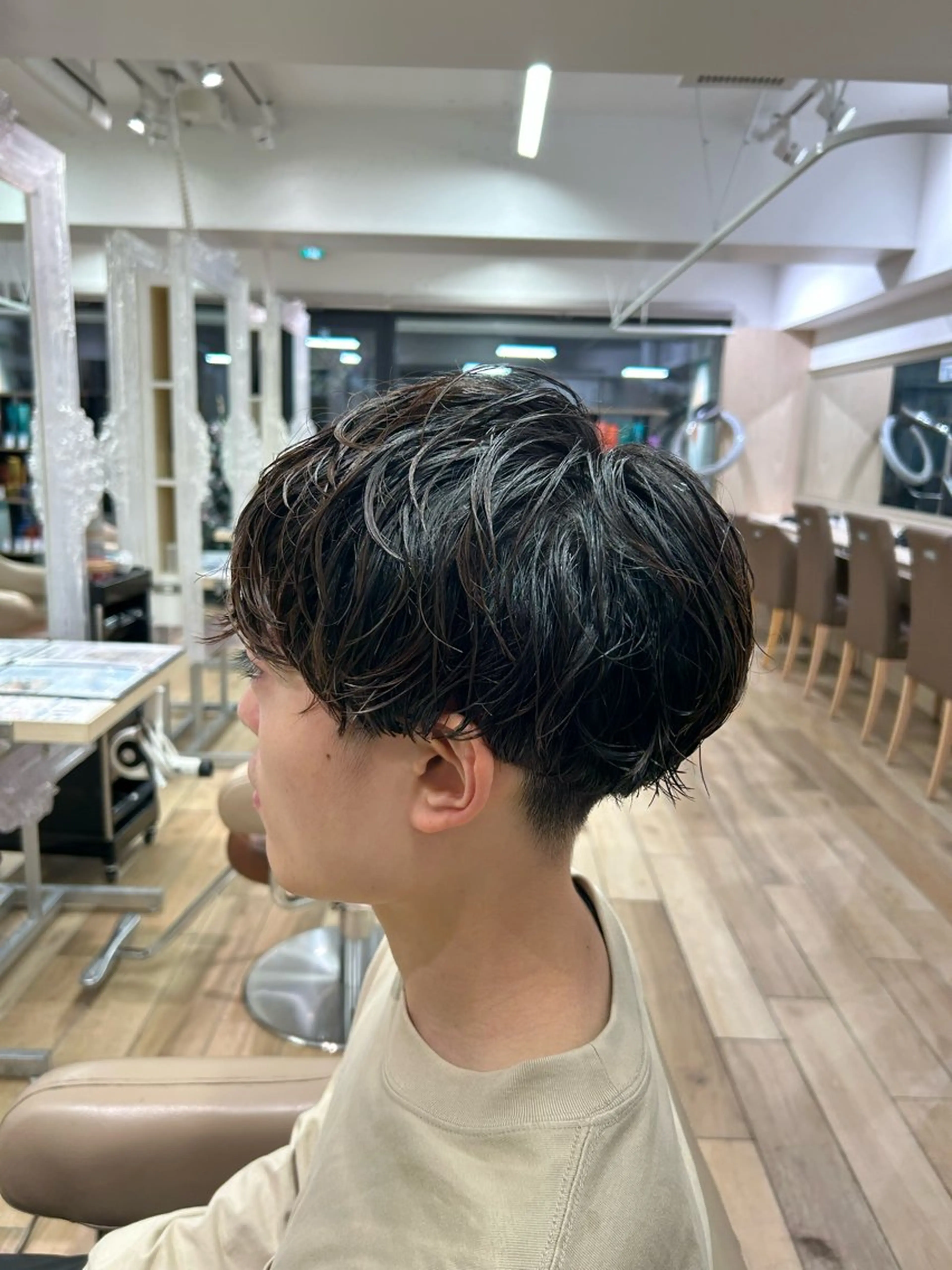 パーマ メンズ カット パーマ 渡辺 大輝 メンズパーマのヘアスタイル