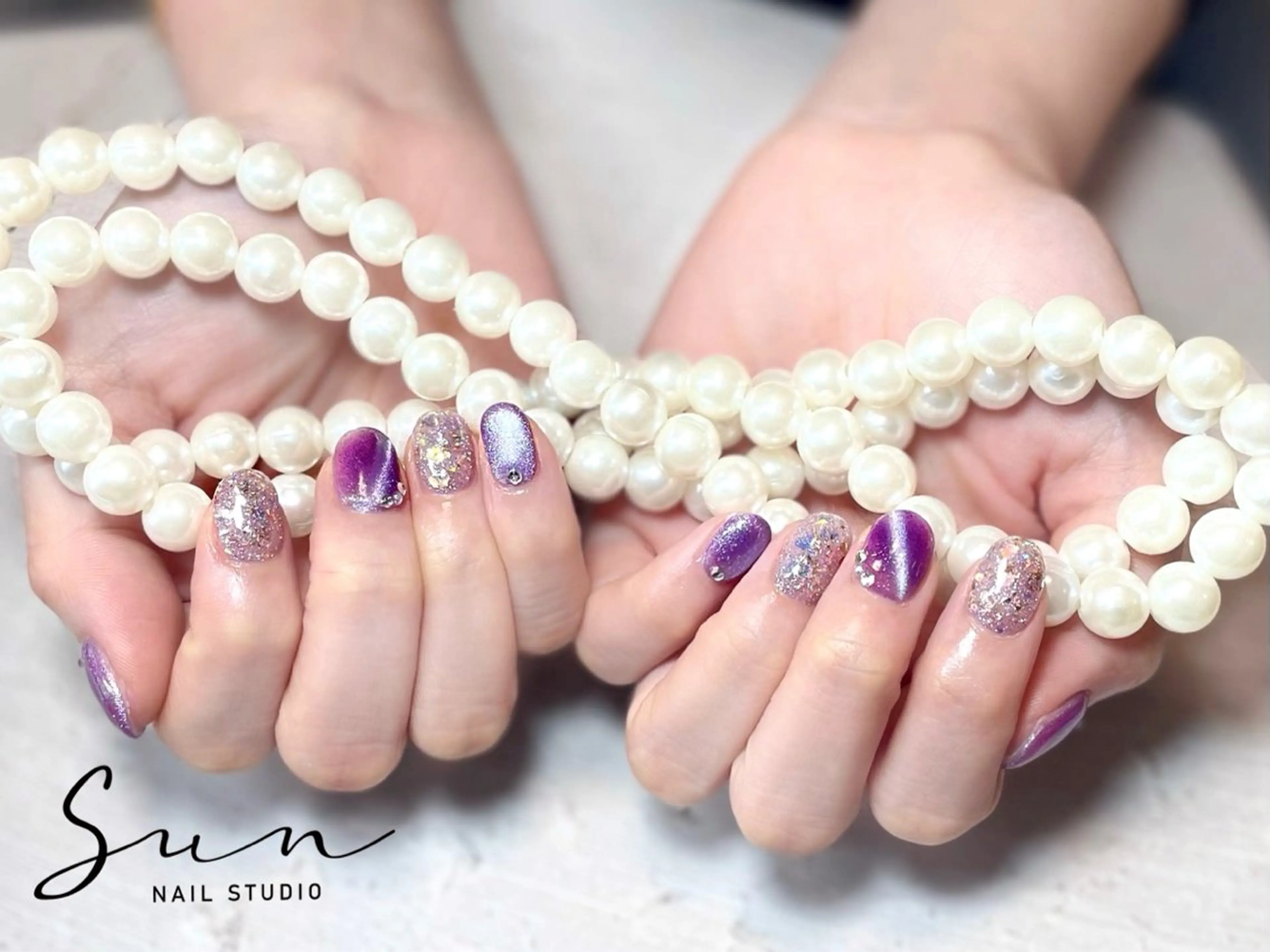 ネイル ハンドネイル ハンドケア SUN nail上本町のネイルデザイン