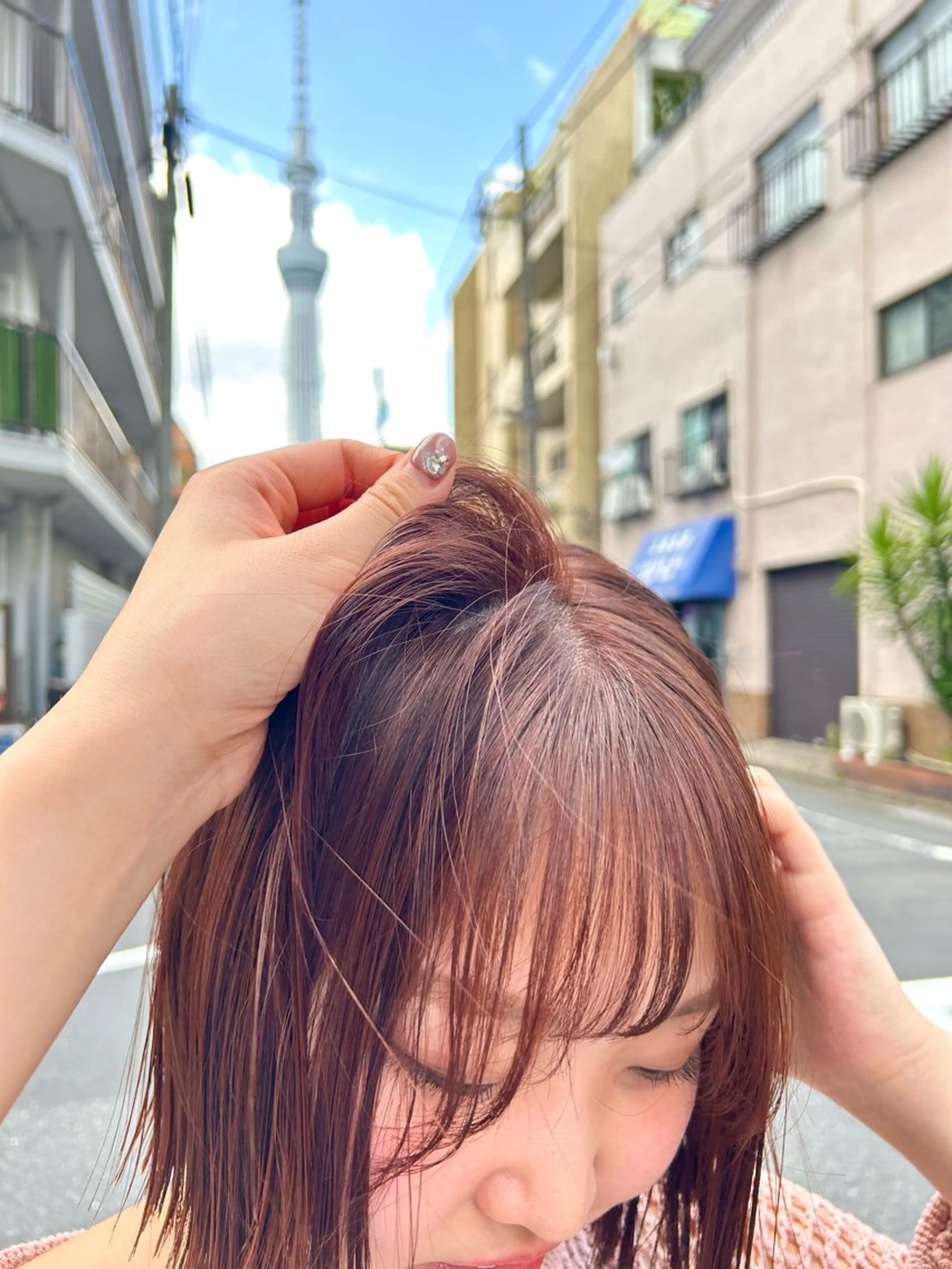 ミディアム miku 🍑髪質改善サロンのヘアスタイル