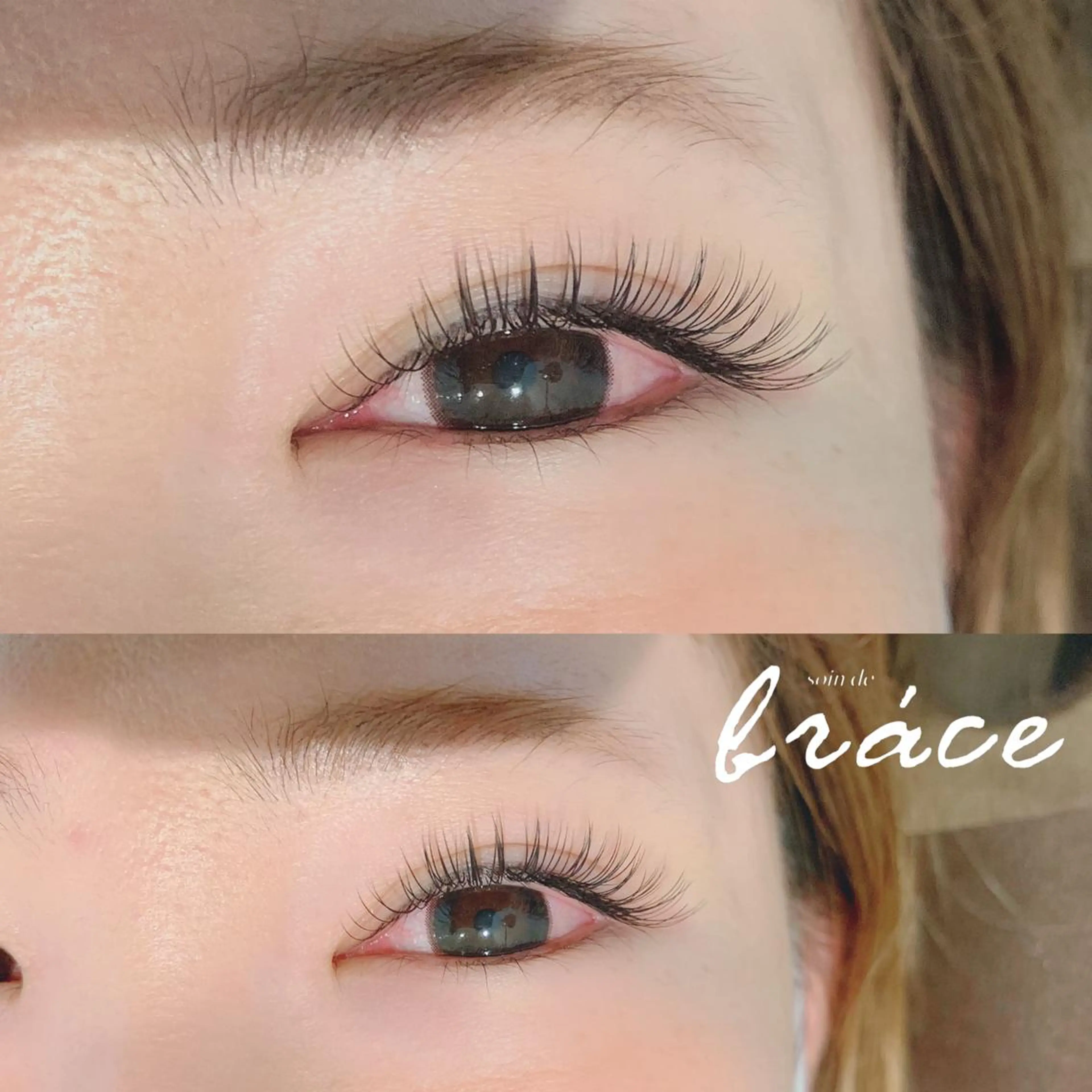 マツエク・マツパ フラットラッシュ NERU  lash&brow所属・鈴木 音瑠のマツエク・マツパデザイン