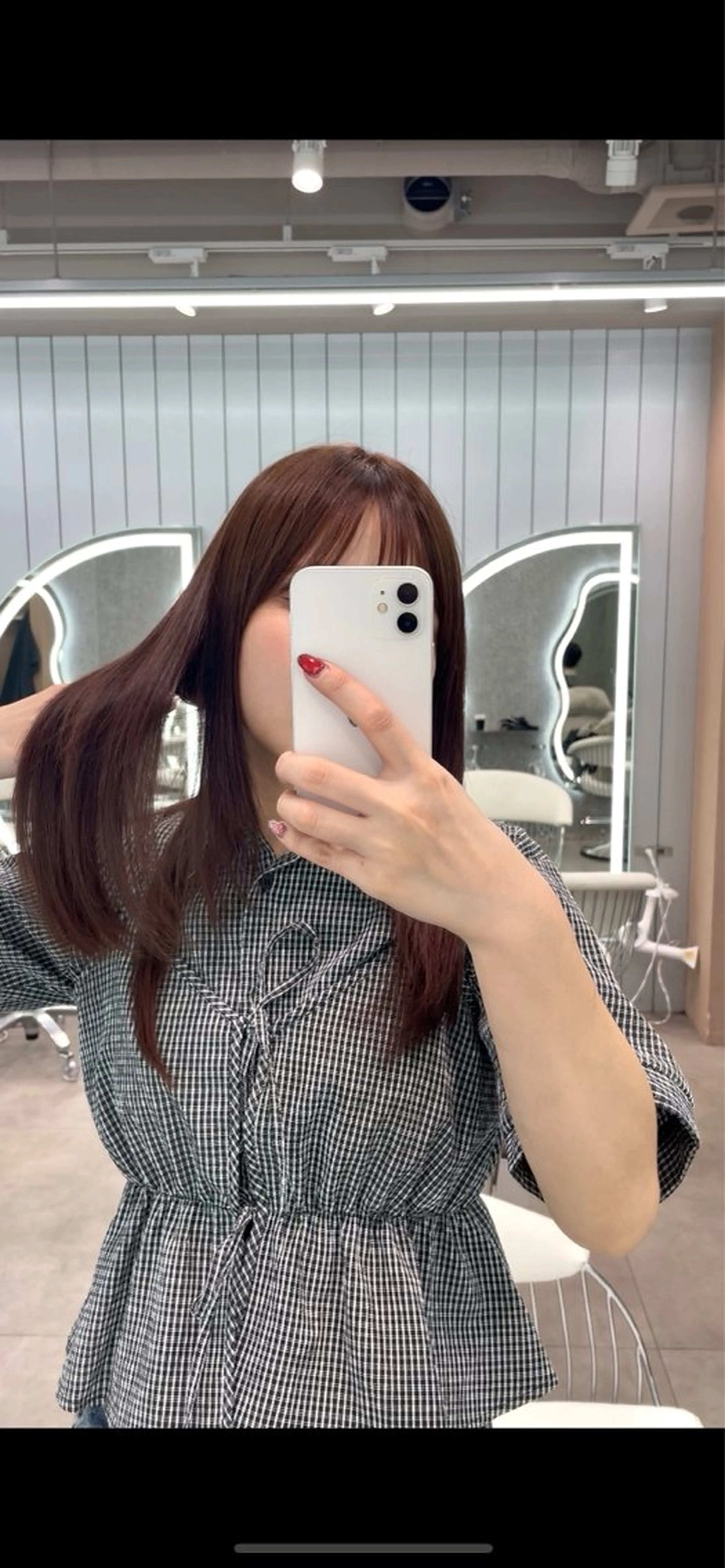 ロング カット ヘアカラー トリートメント 大宮🤍髪質改善 韓国ヘア🪽なるのヘアスタイル
