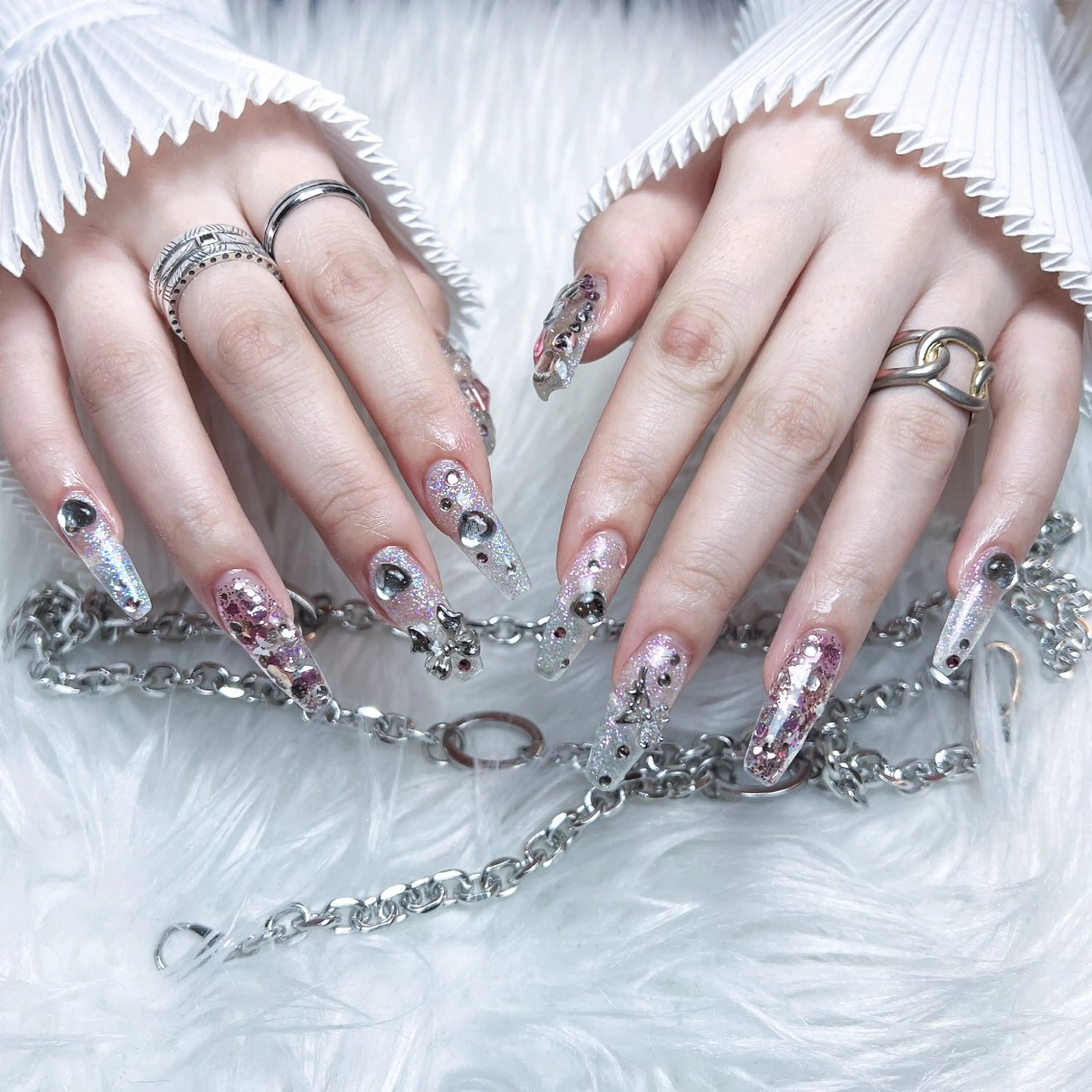 ネイル ハンドネイル Ugirl Nail Pinpin🤍のネイルデザイン