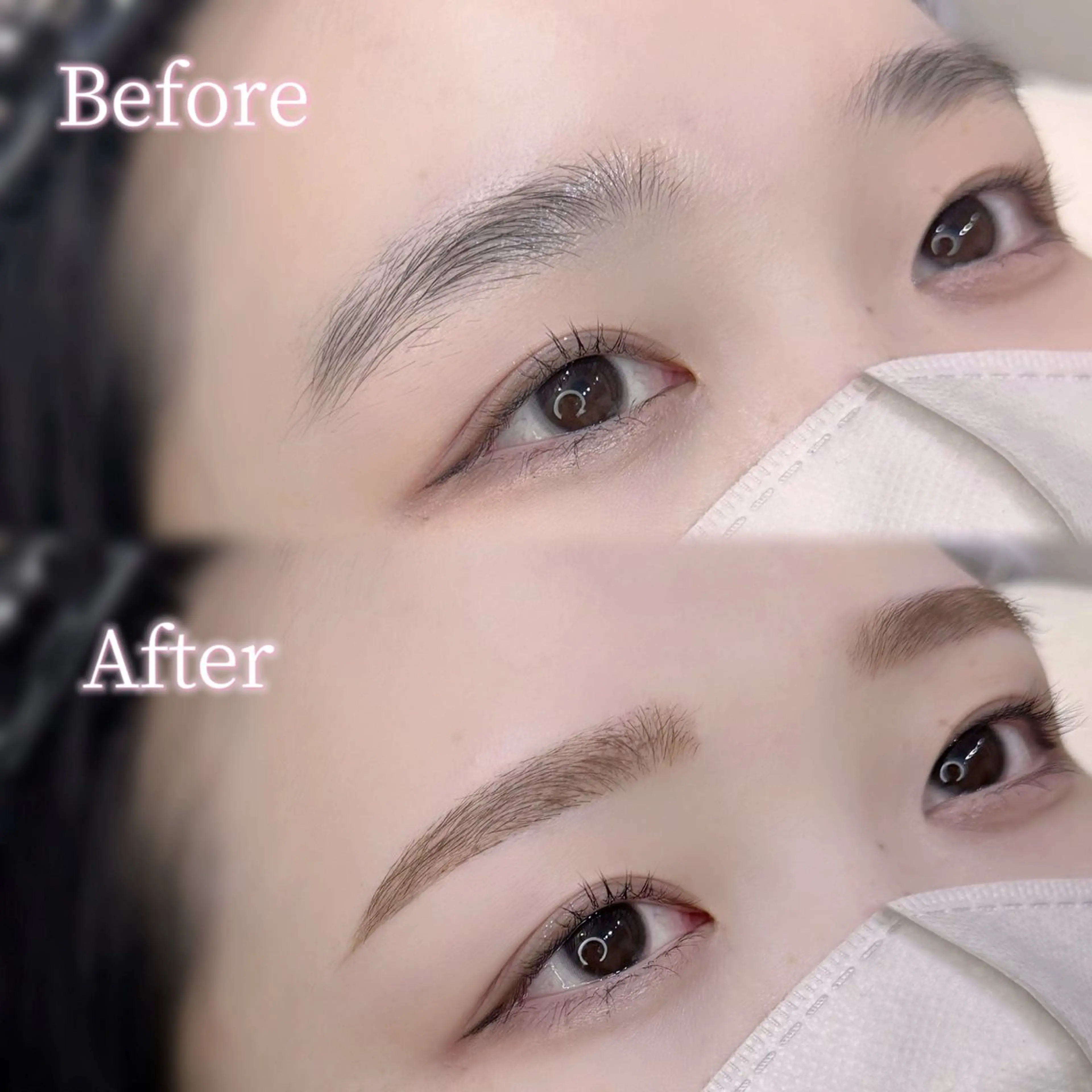 【歴3年以上のスタッフが対応】美眉Wax＋毛量調整(間引き/眉カット) 【お目元撮影OKの方限定】の写真