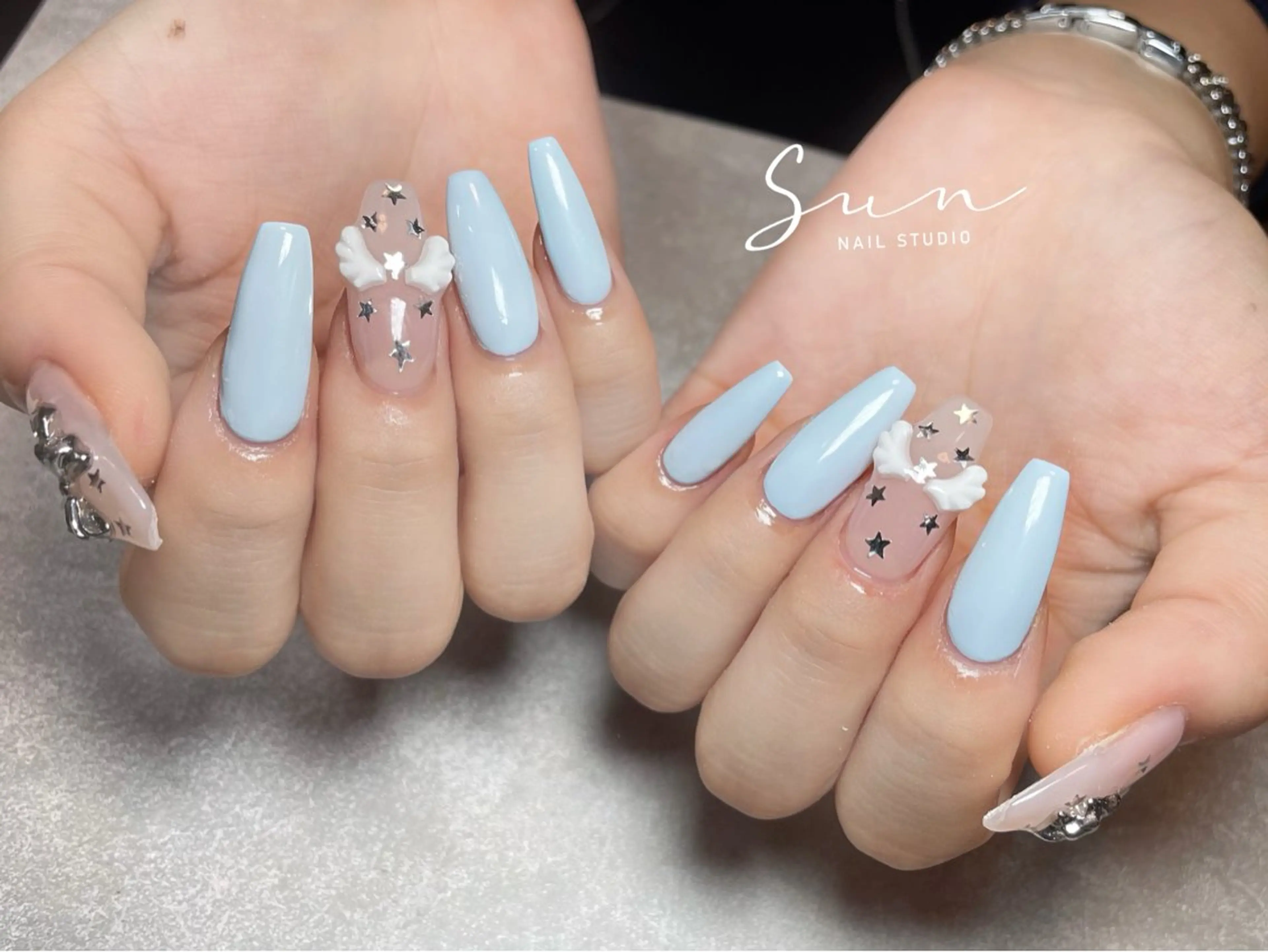 ネイル ハンドネイル ハンドケア SUN nail上本町のネイルデザイン