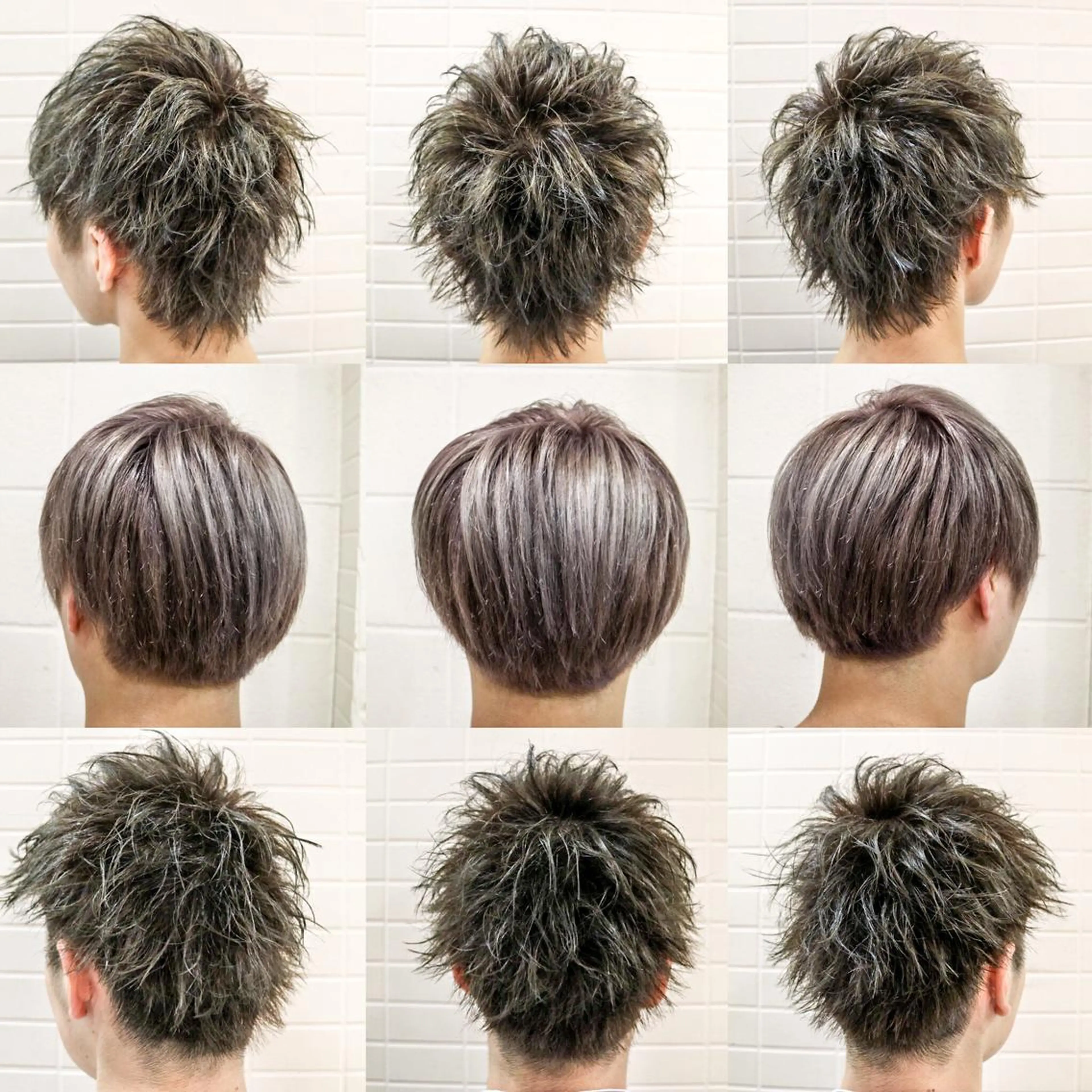 ショート カラー パーマ メンズ ⭐️口コミ5.0⭐️ 当日予約可能👌🏼のヘアスタイル