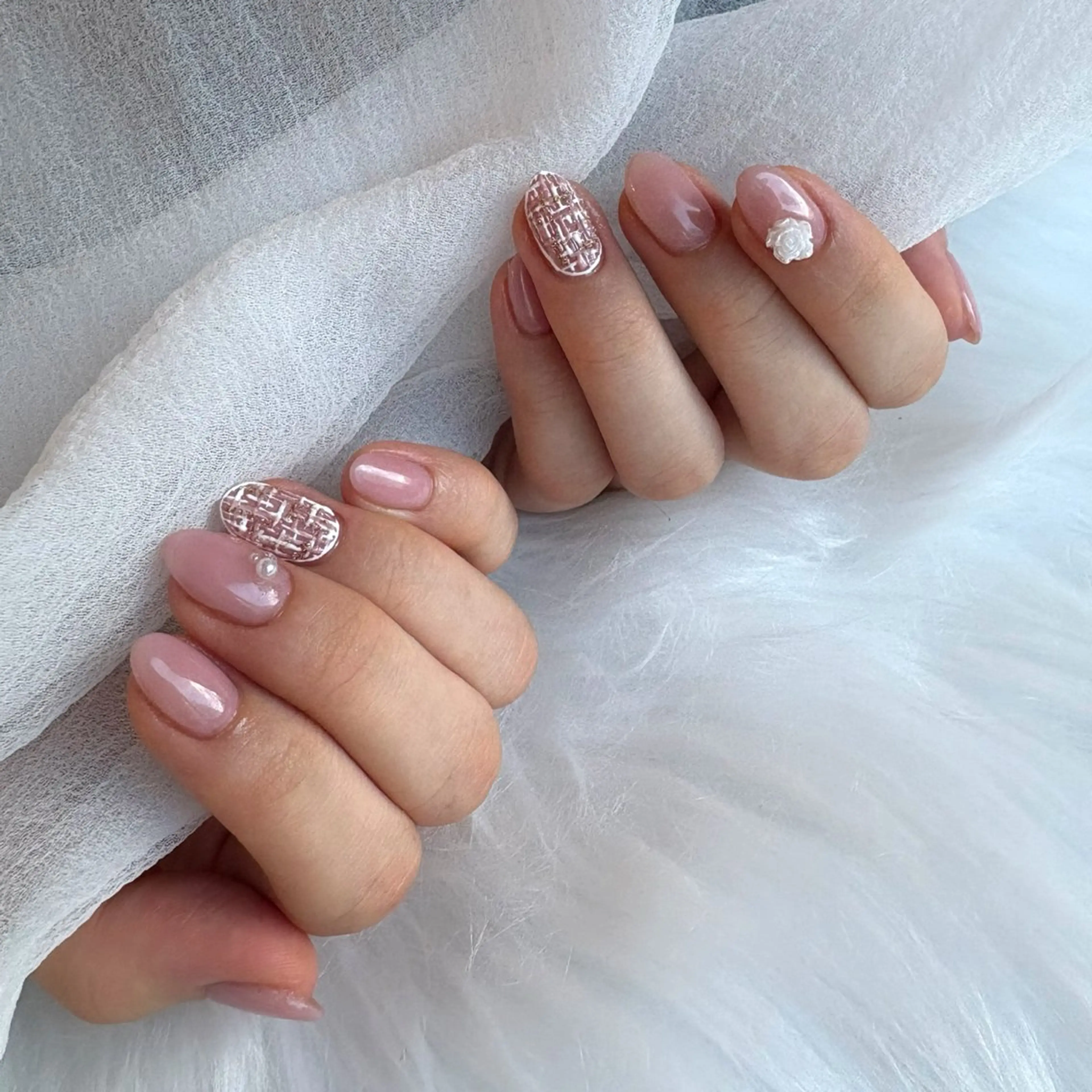 ネイル ピンク Rich+nail Mayuのネイルデザイン