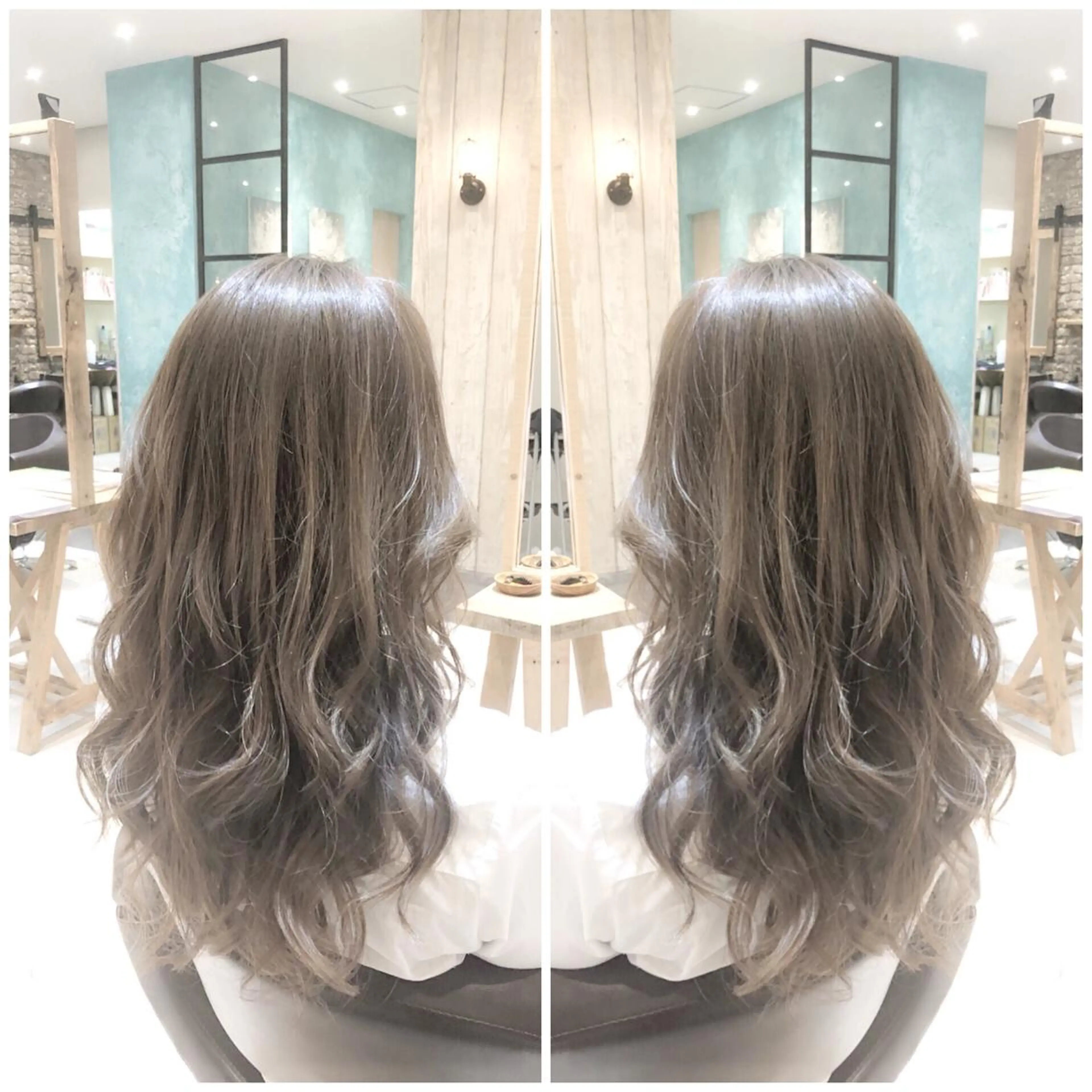 セミロング カラー nojima Ryotaのヘアスタイル