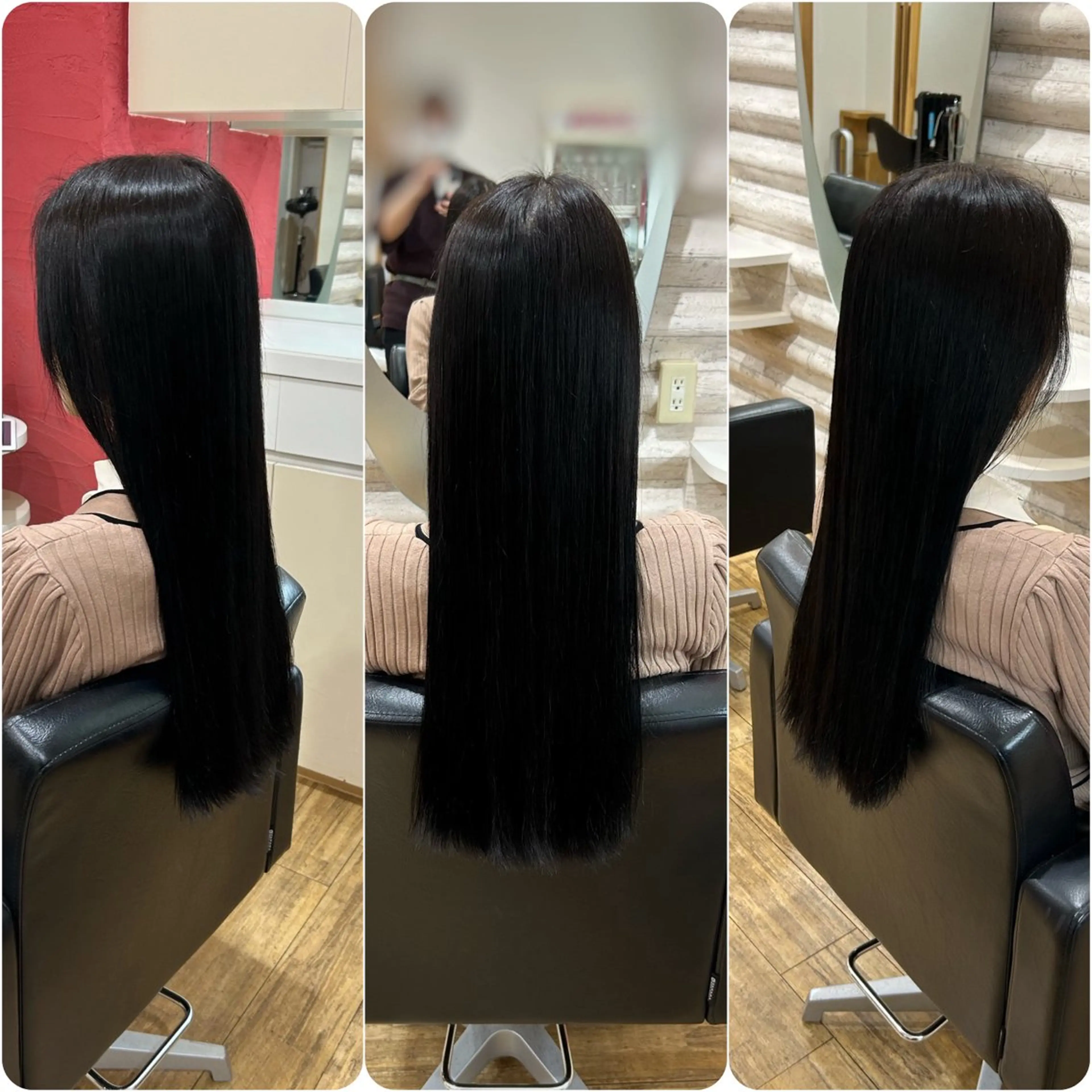 ロング カラー 髪質改善 トリートメント 艶の専門店/髪質改善 ×酸熱カラー/KONのヘアスタイル