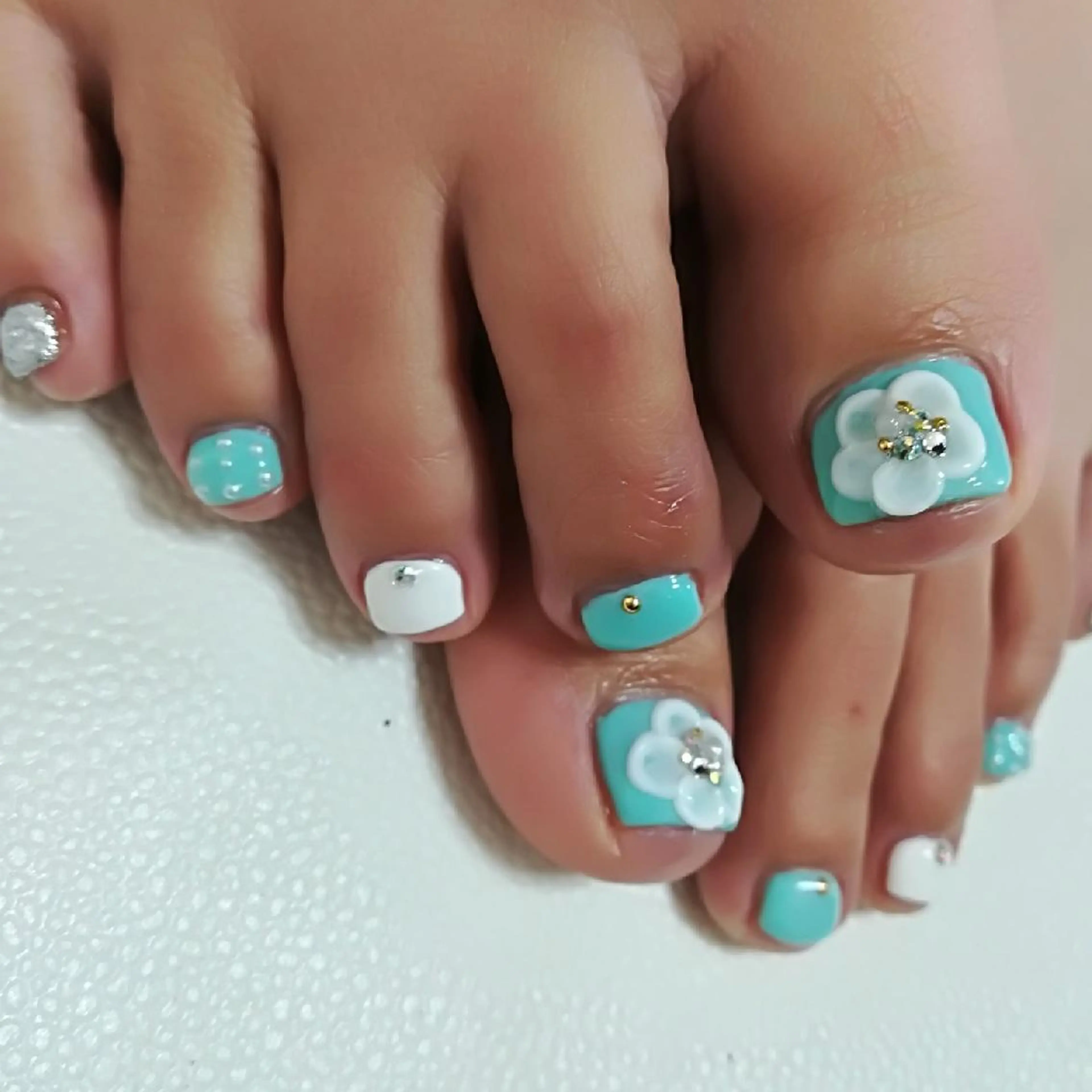 ネイル フラワーネイル フットネイル reve あやののネイルデザイン