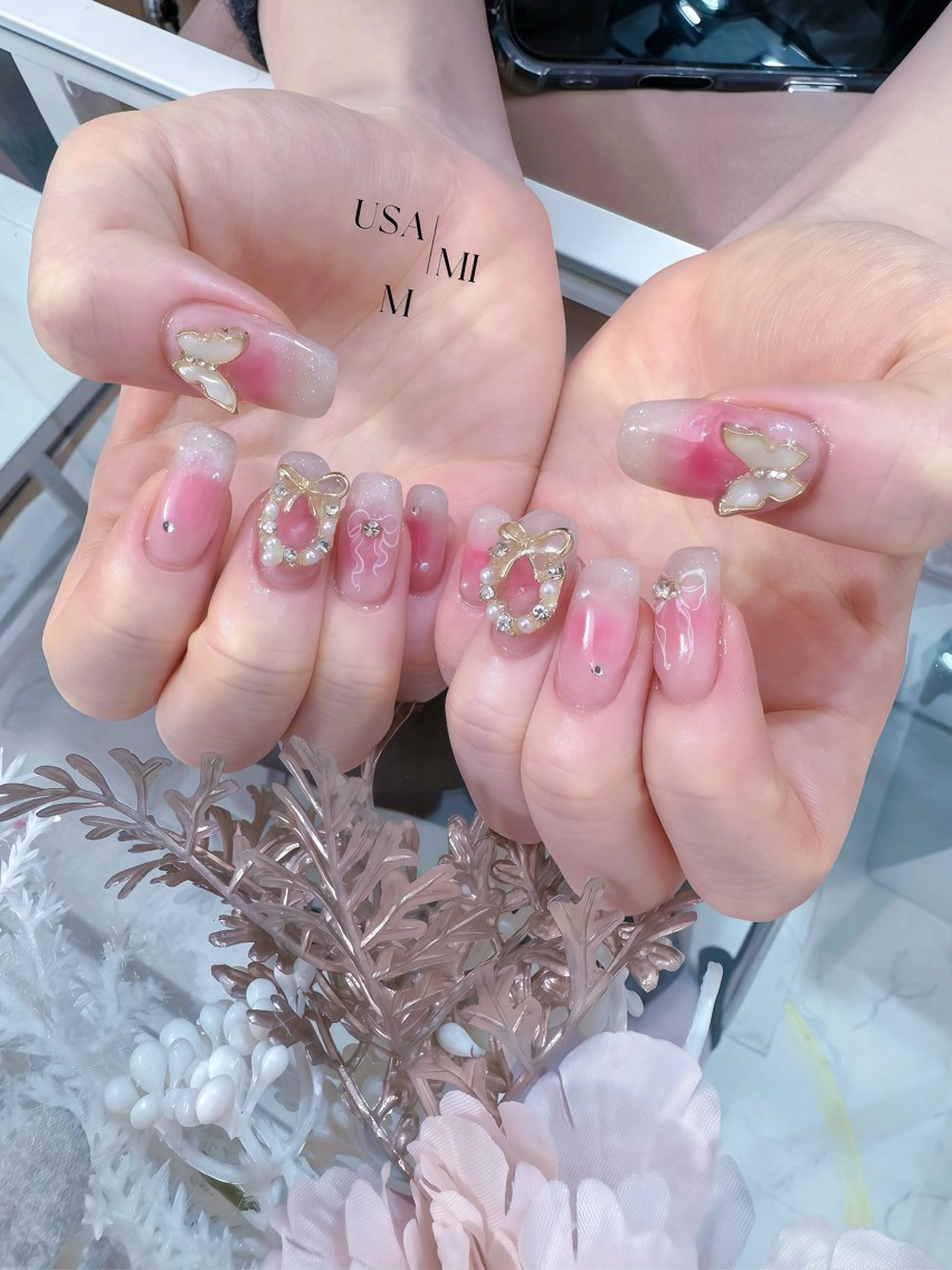 ネイル ハンドネイル USAMiMi 🐰💕のネイルデザイン