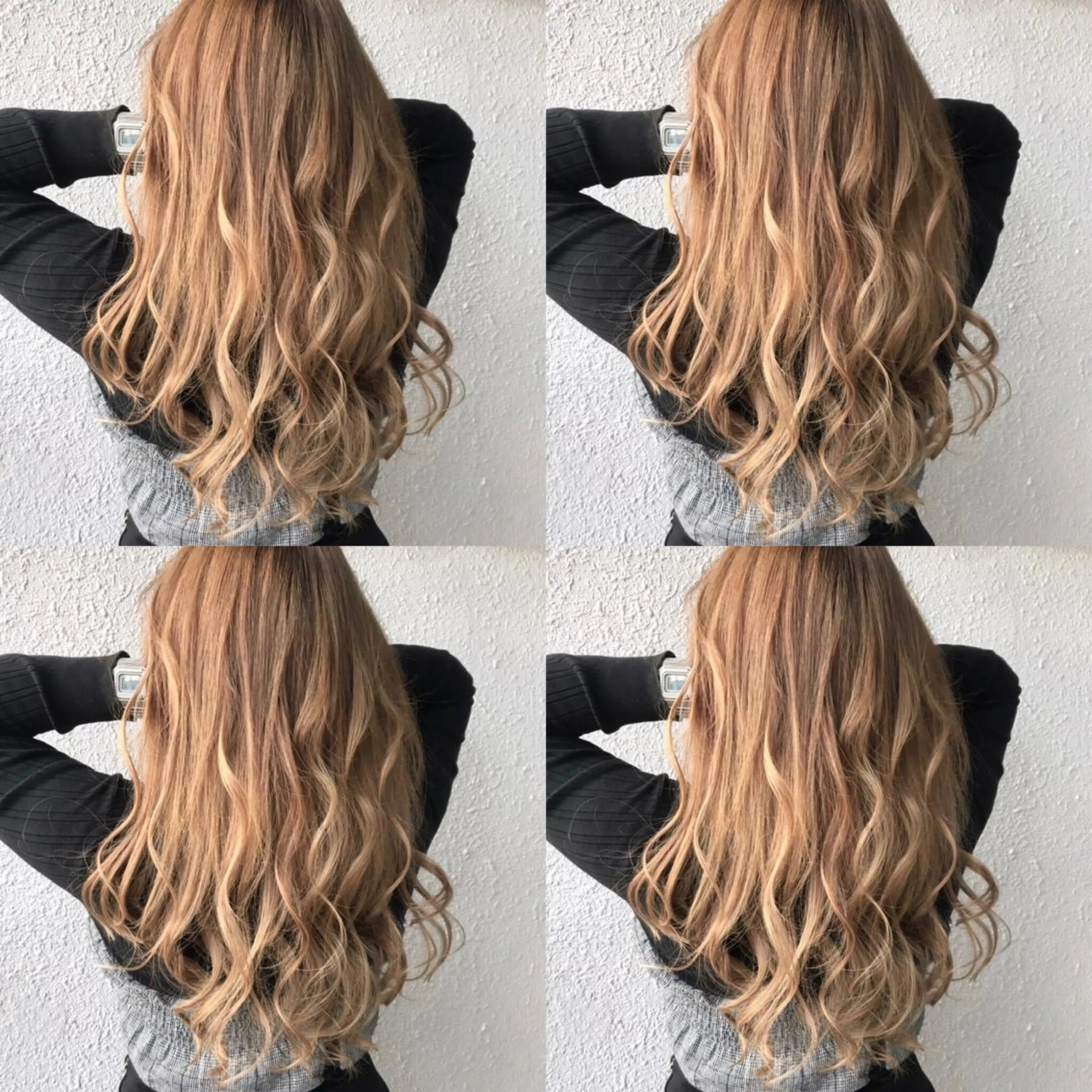 ロング カラー エクステ専門店 Rのヘアスタイル