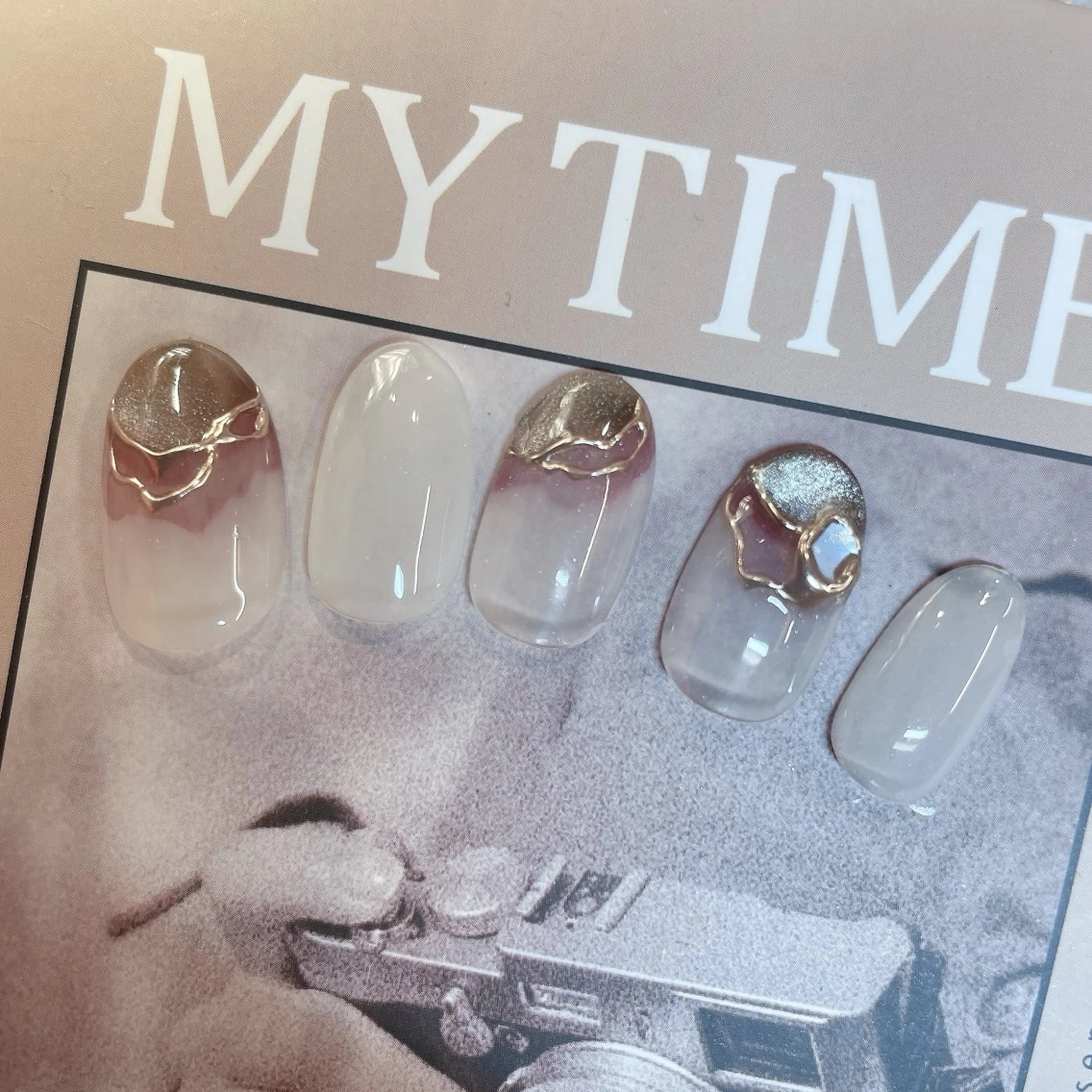 ネイル Aube Nail 佐藤のネイルデザイン