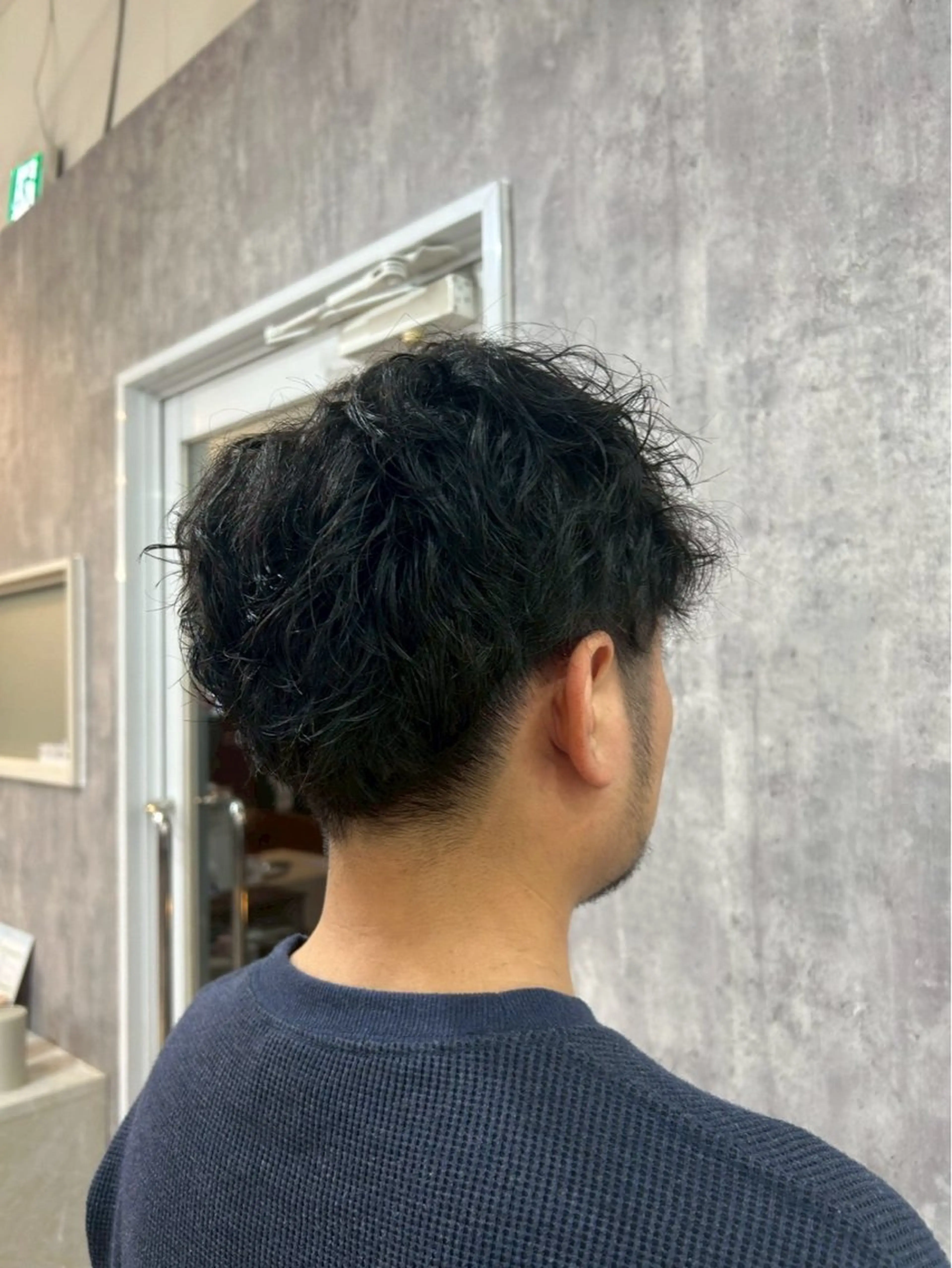 👼無料❗️メンズカット➕パーマ（波巻き、ツイスパ、韓国風パーマ）の写真